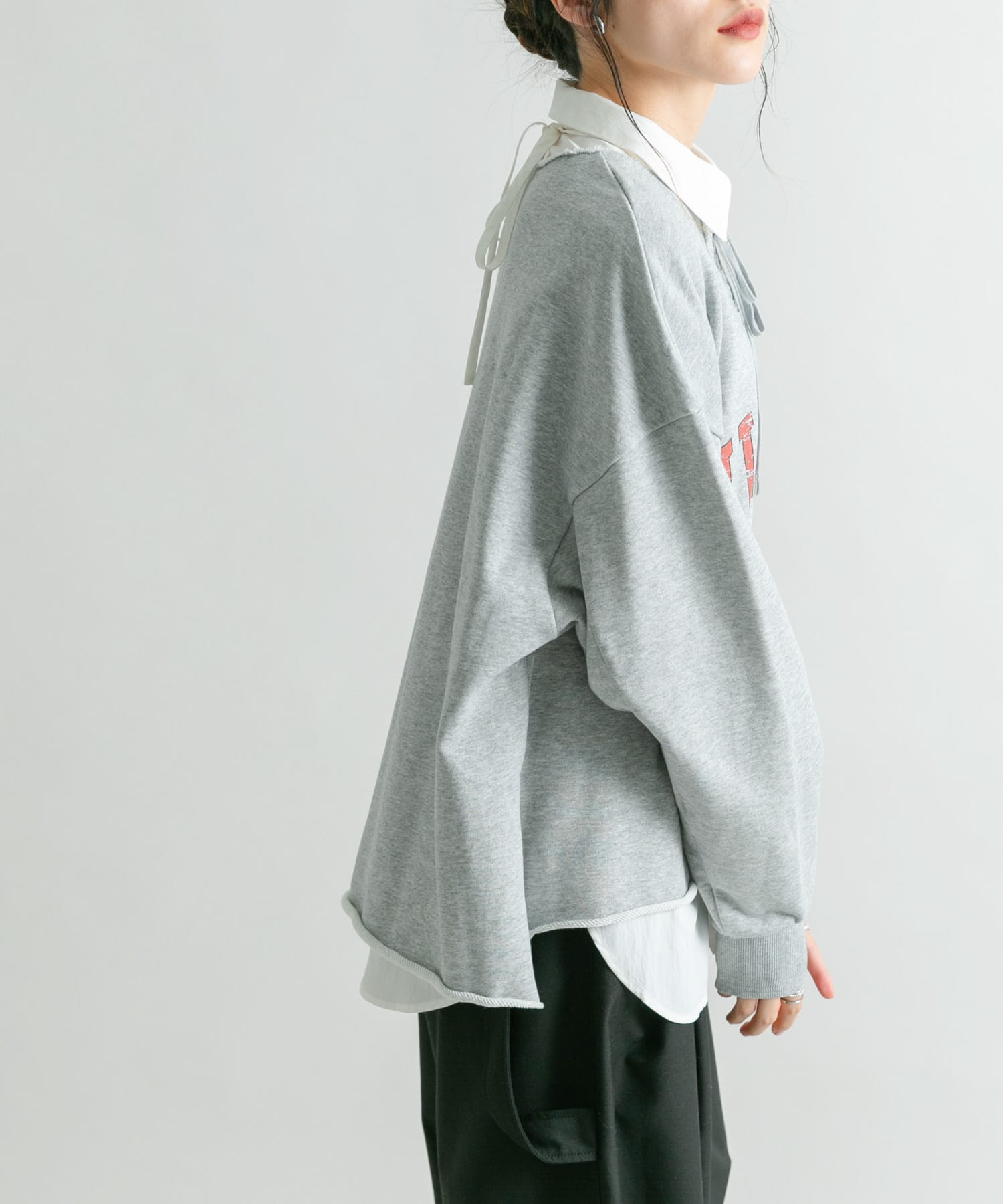 身長：160cm サイズ：one