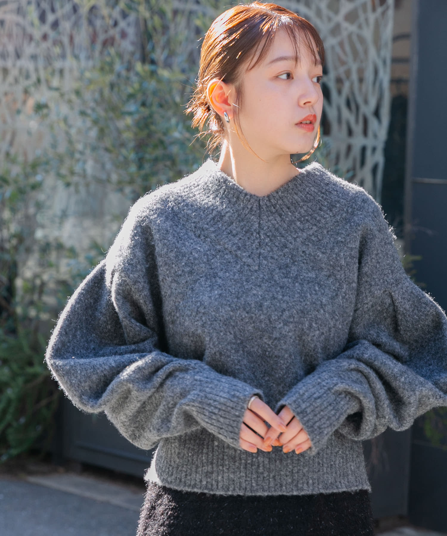 身長：160cm サイズ：one
