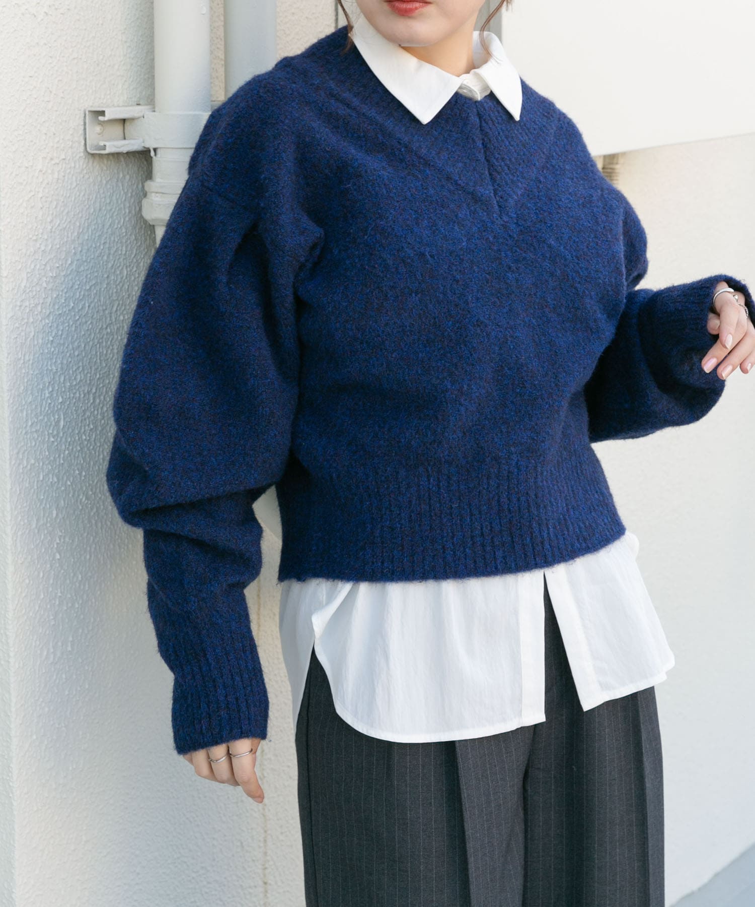 身長：160cm サイズ：one