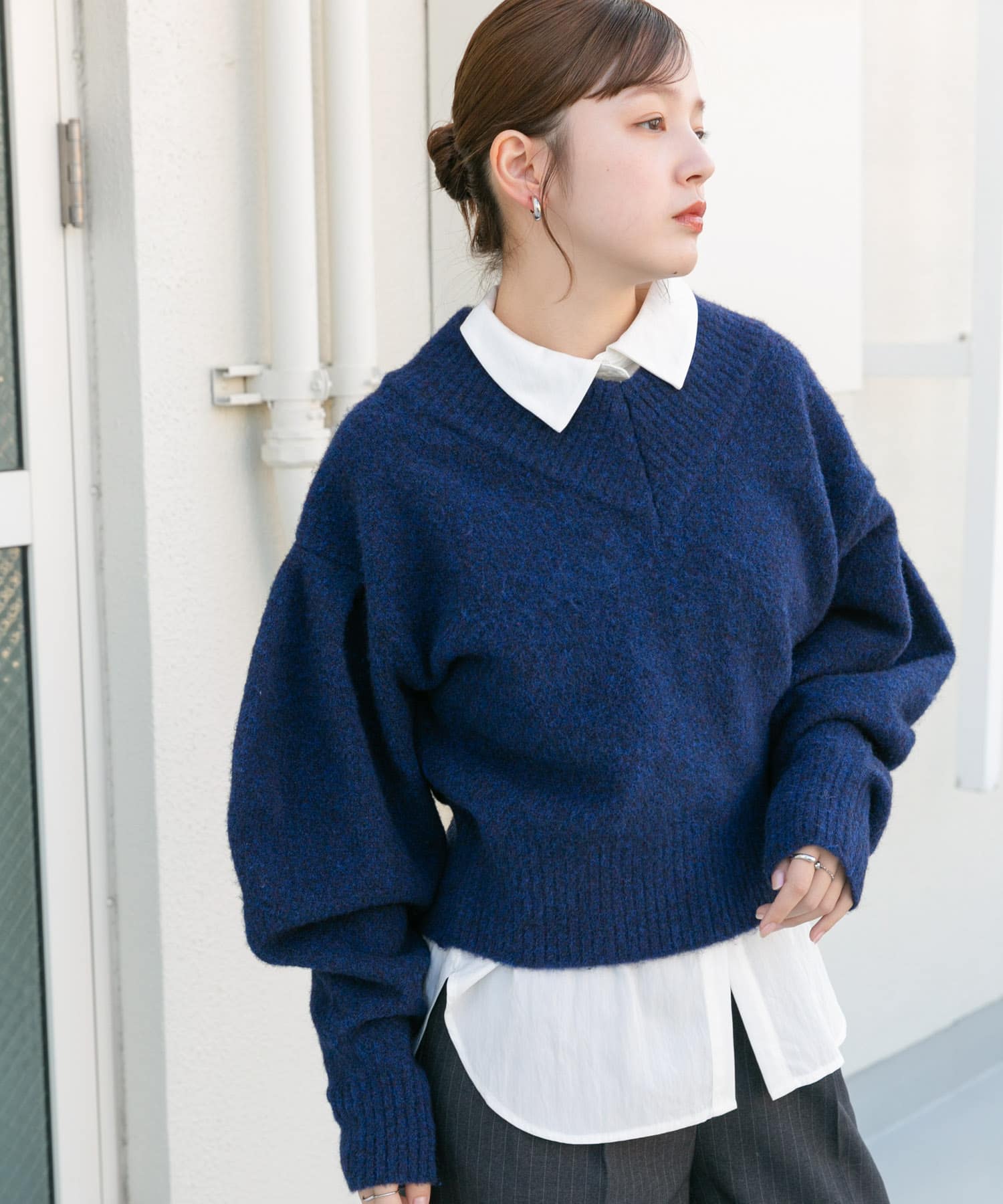 身長：160cm サイズ：one