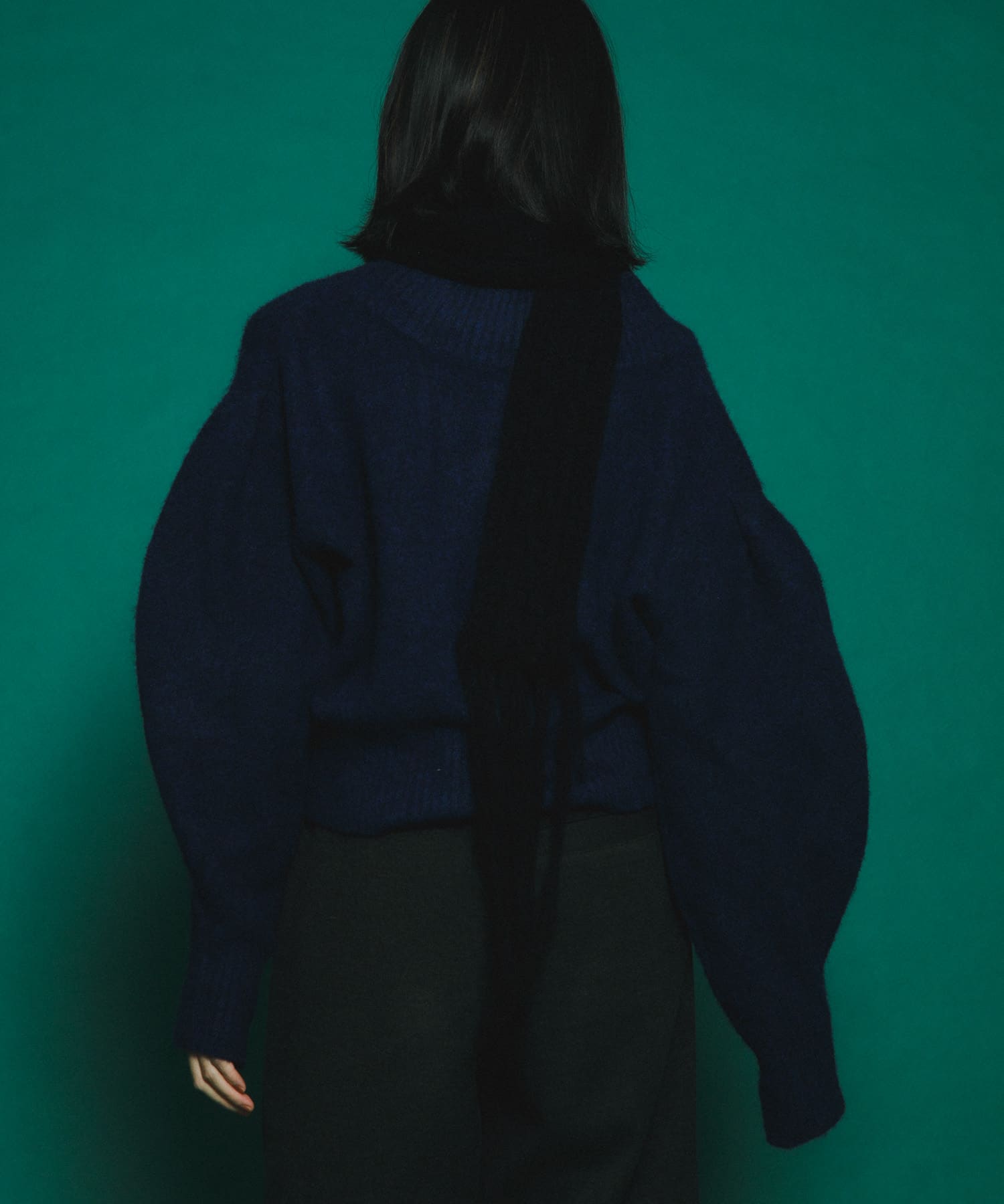 身長：159cm サイズ：one