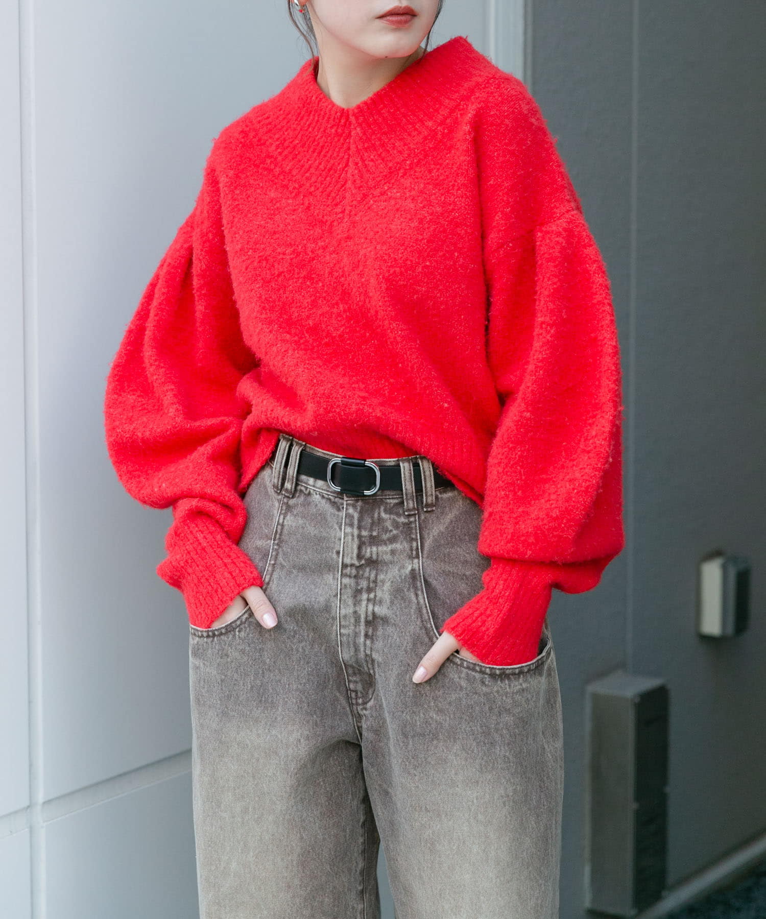 身長：160cm サイズ：one