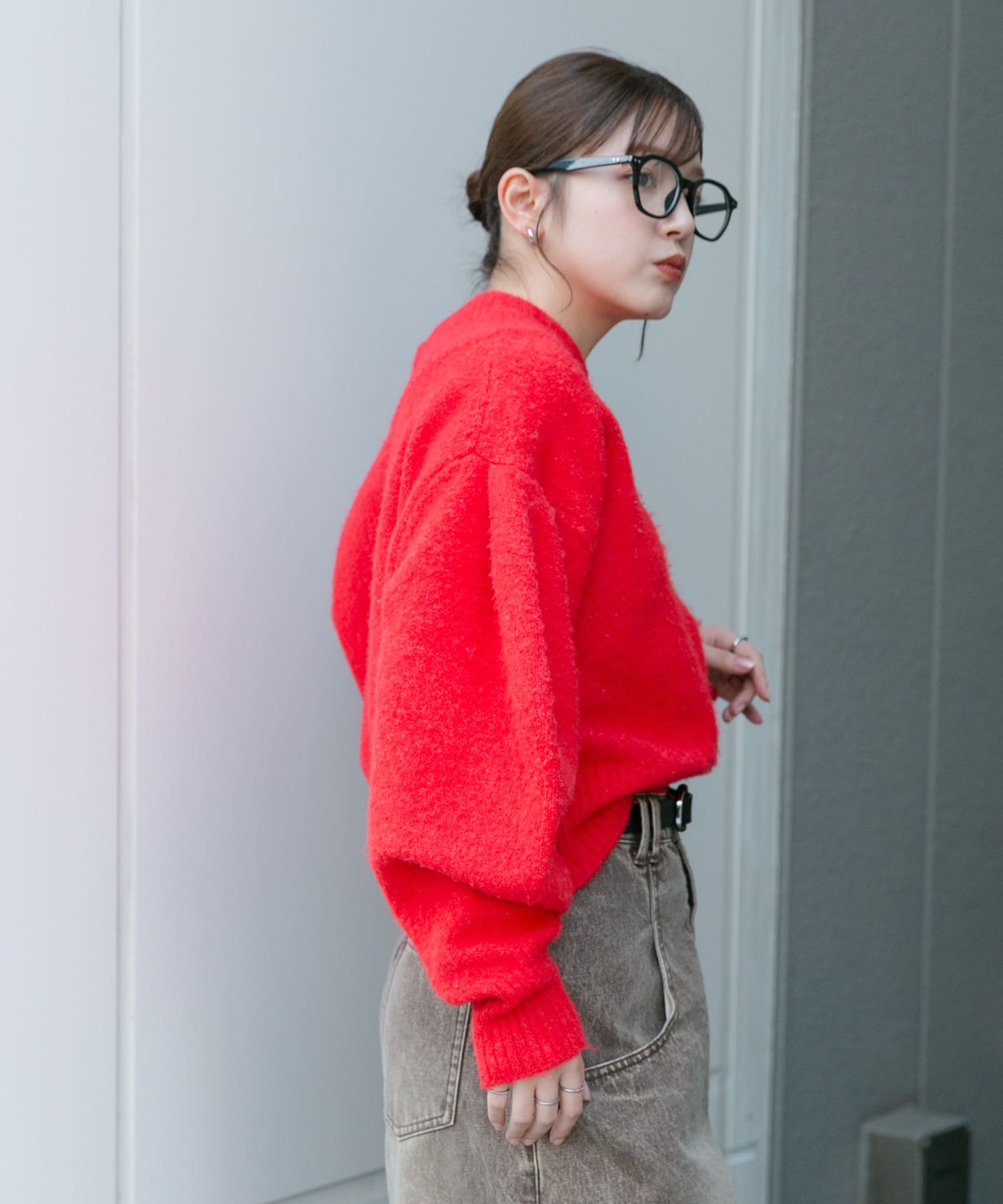 身長：160cm サイズ：one