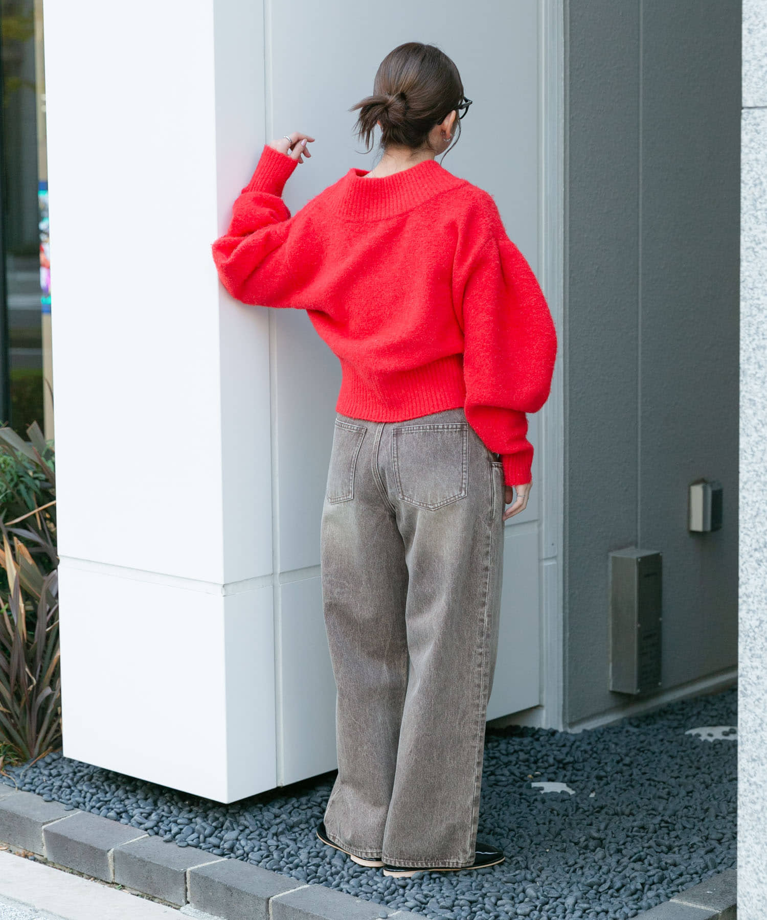 身長：160cm サイズ：one