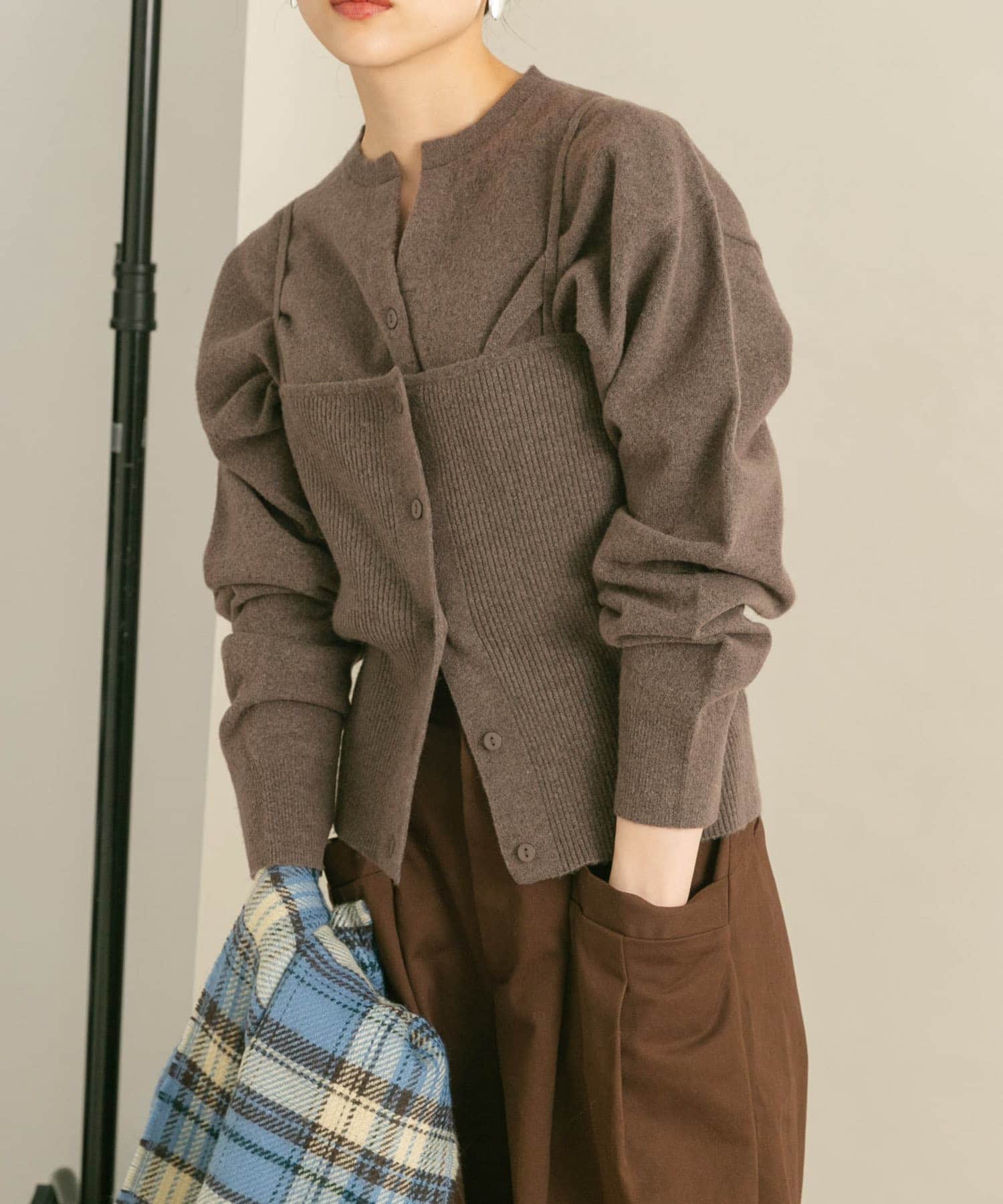 身長：160cm サイズ：one