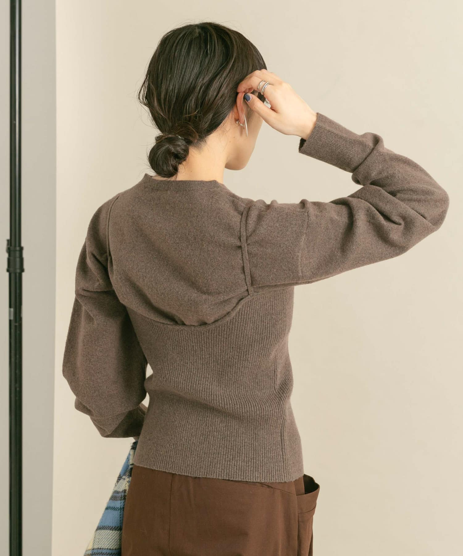 身長：160cm サイズ：one