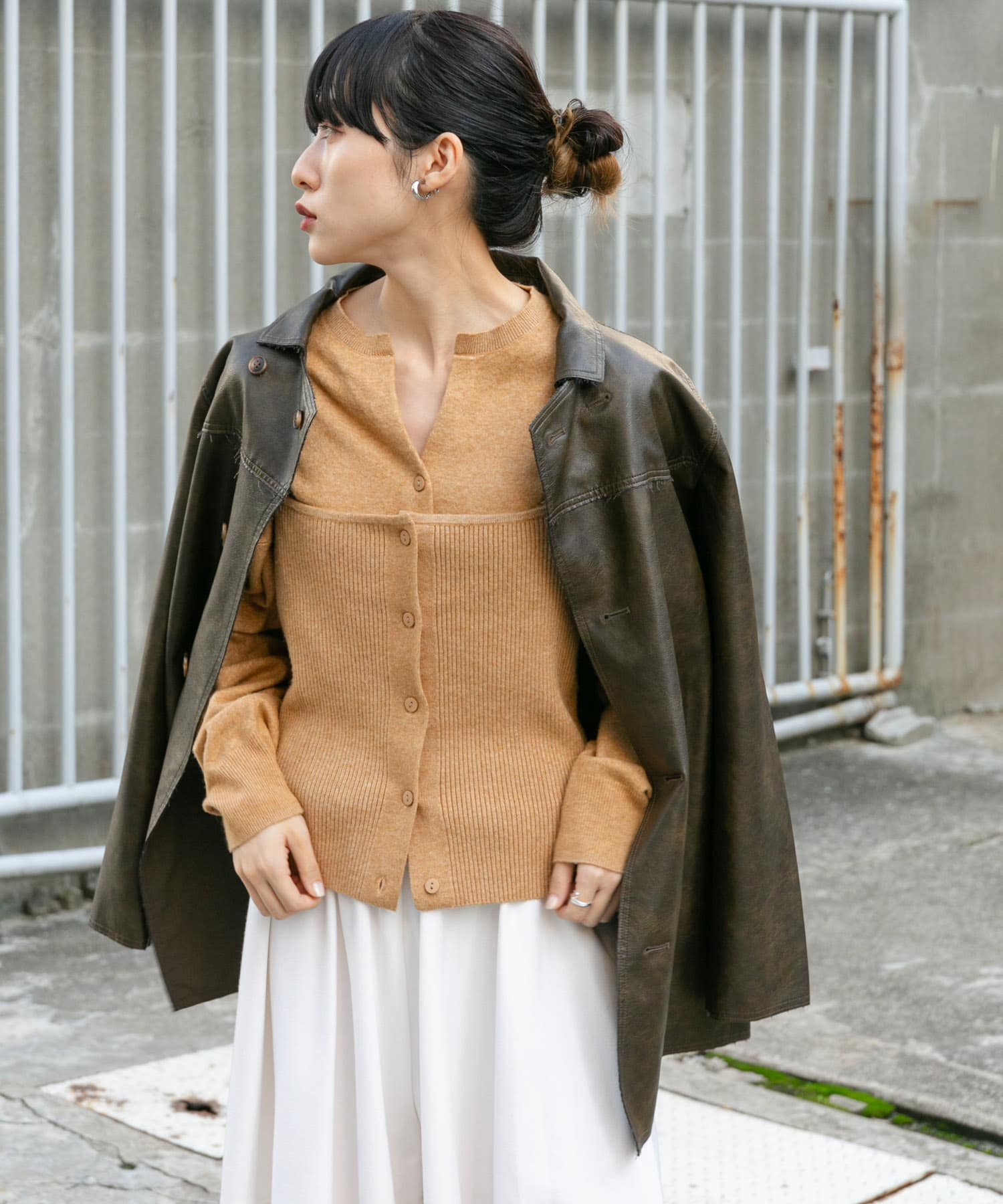 マルチビスチェSETカーディガン(one BROWN): トップス｜URBAN RESEARCH