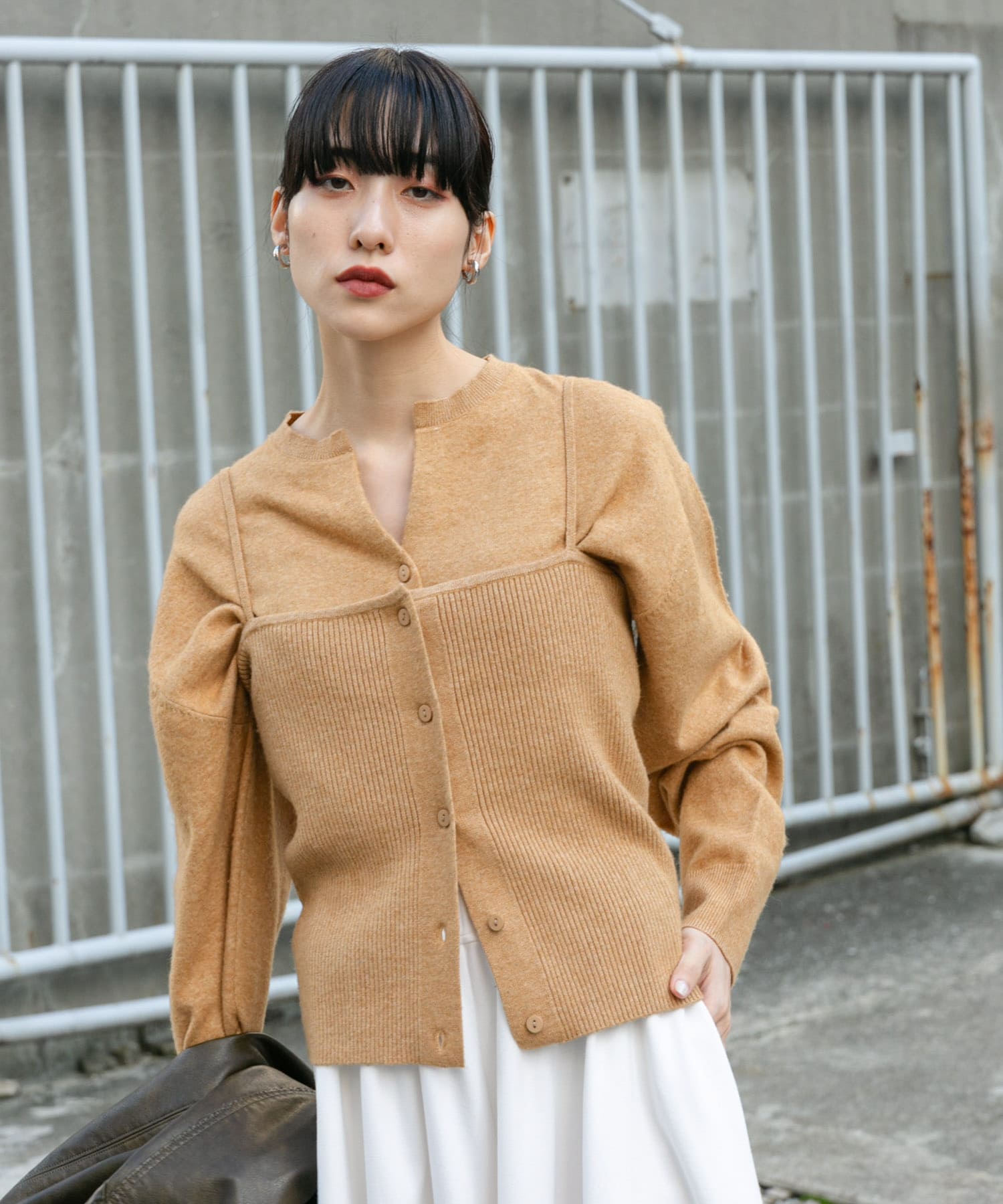 身長：160cm サイズ：one