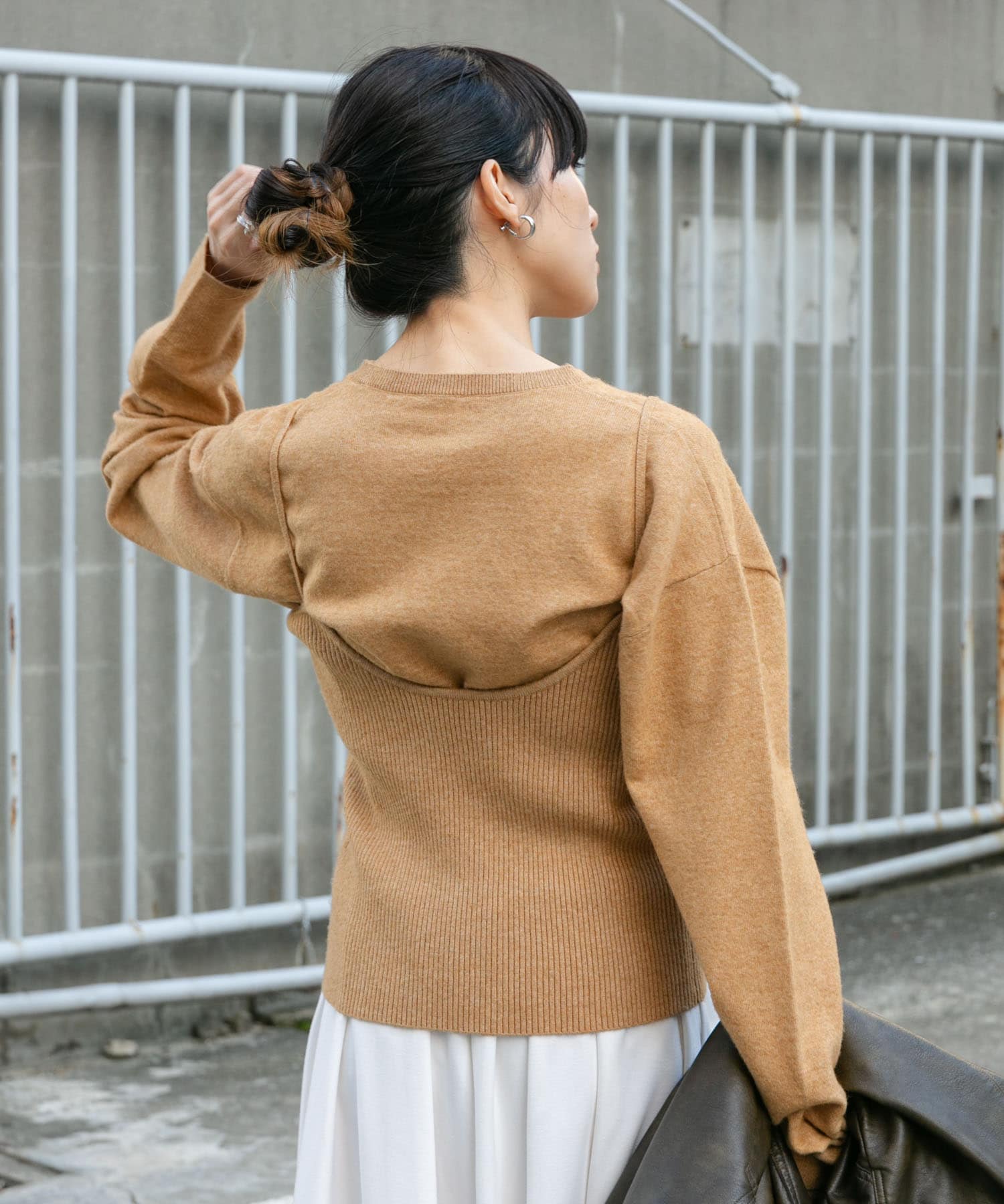 身長：160cm サイズ：one