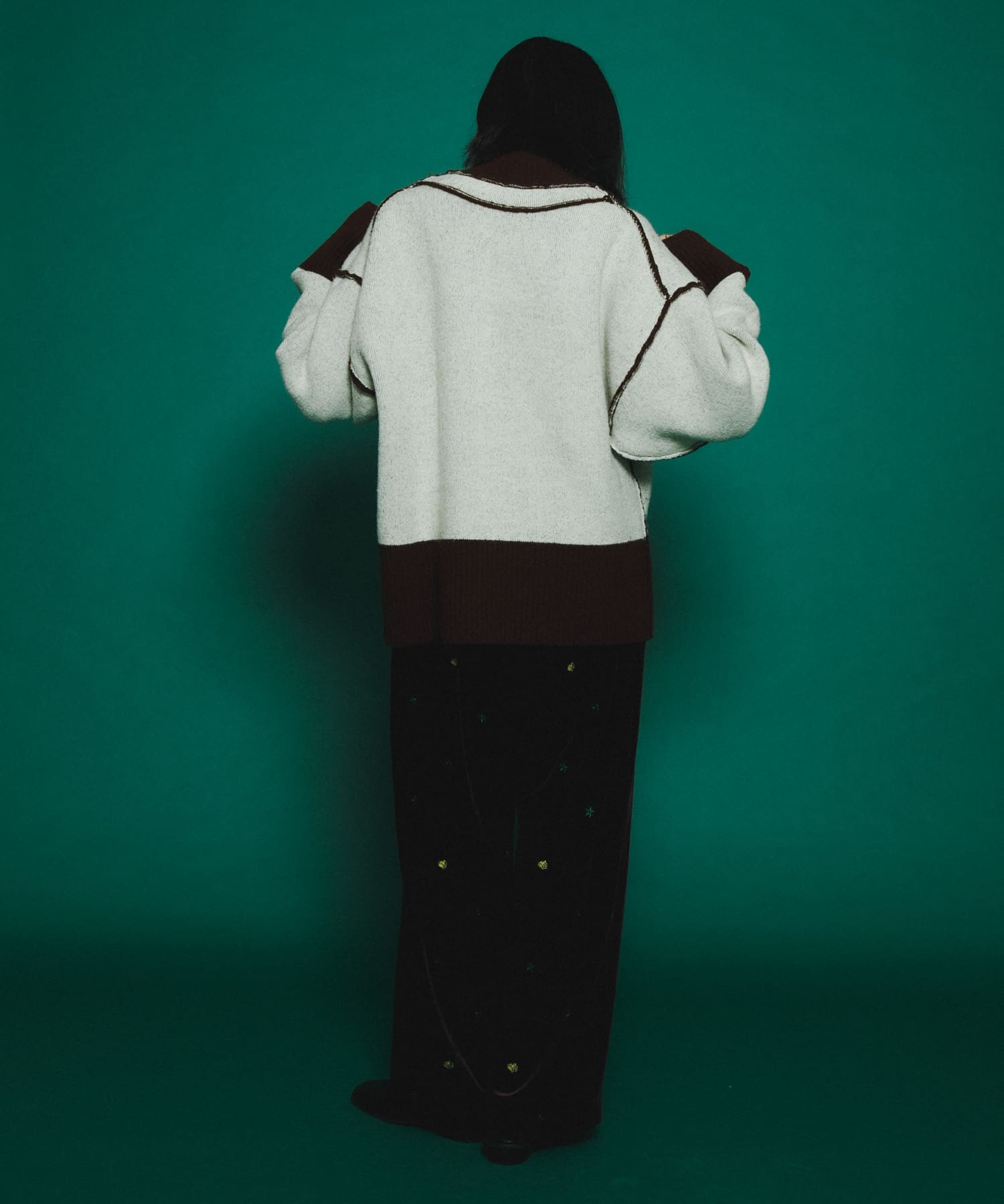 身長：159cm サイズ：one