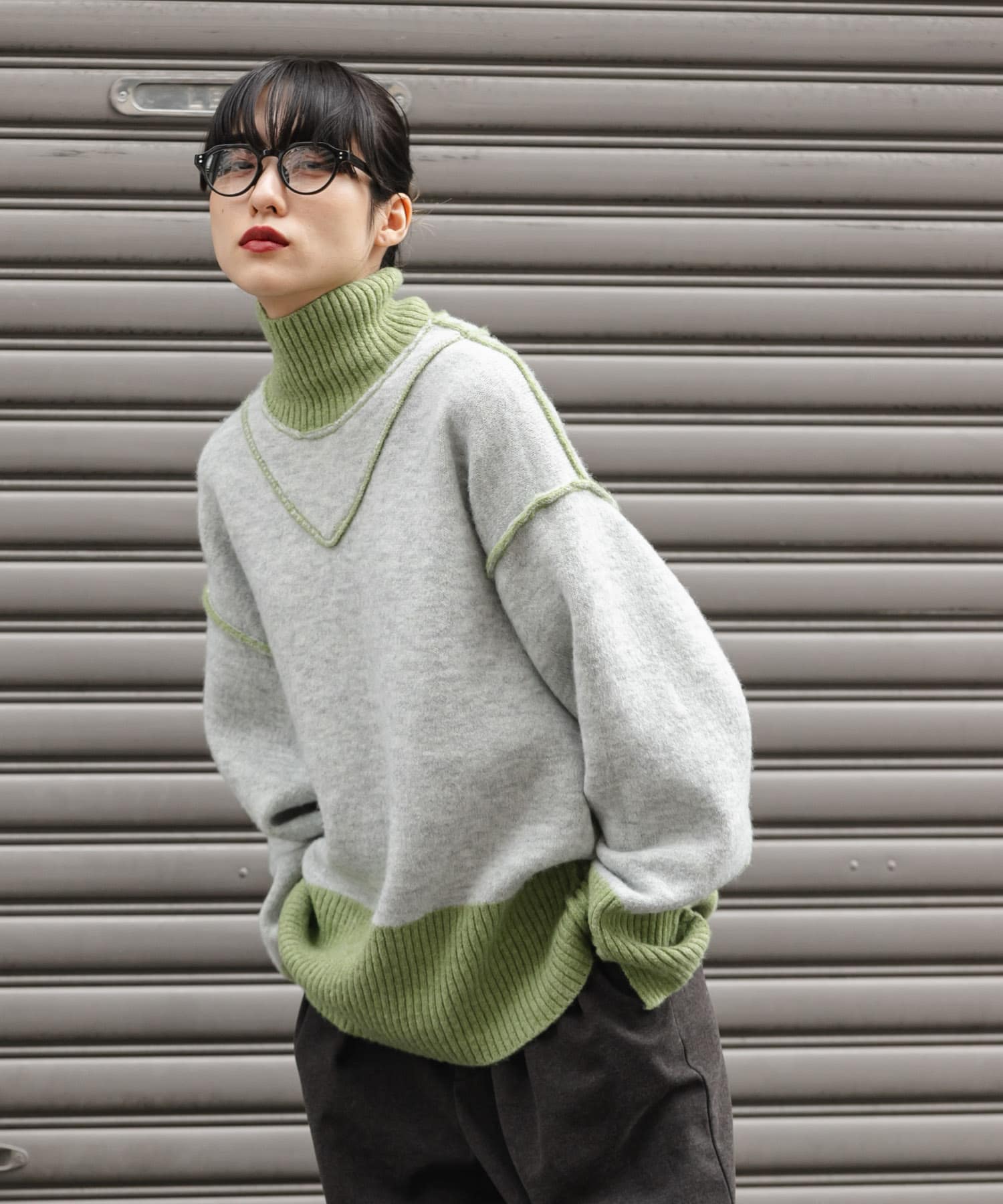 身長：160cm サイズ：one