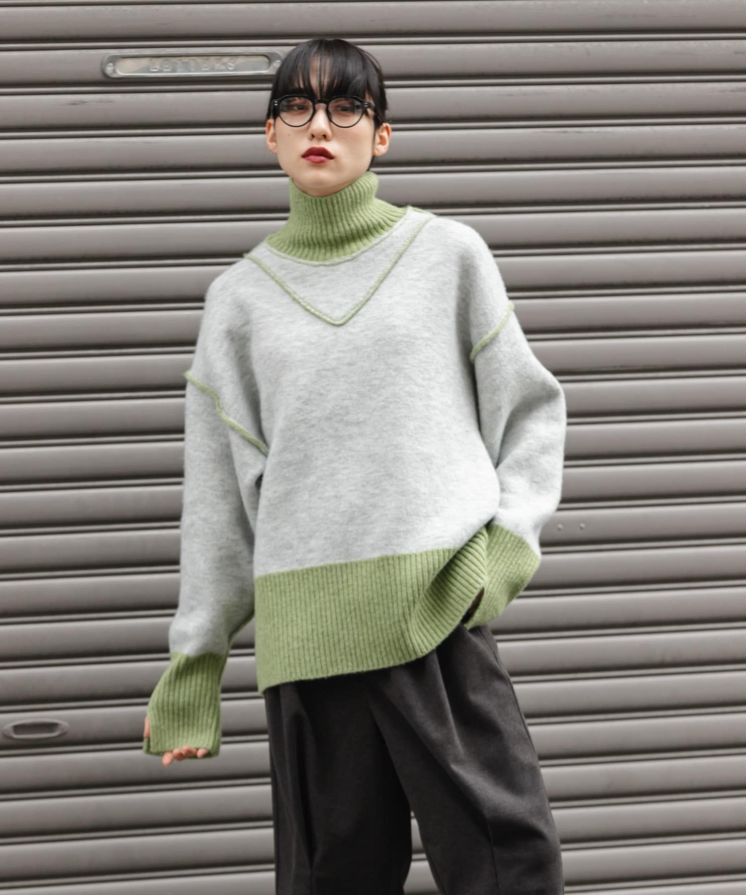 身長：160cm サイズ：one