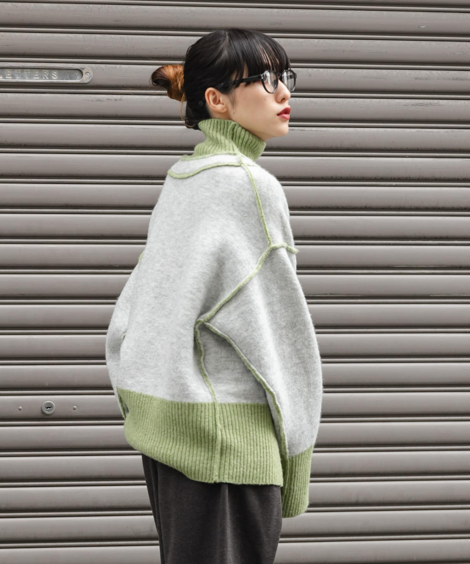 身長：160cm サイズ：one