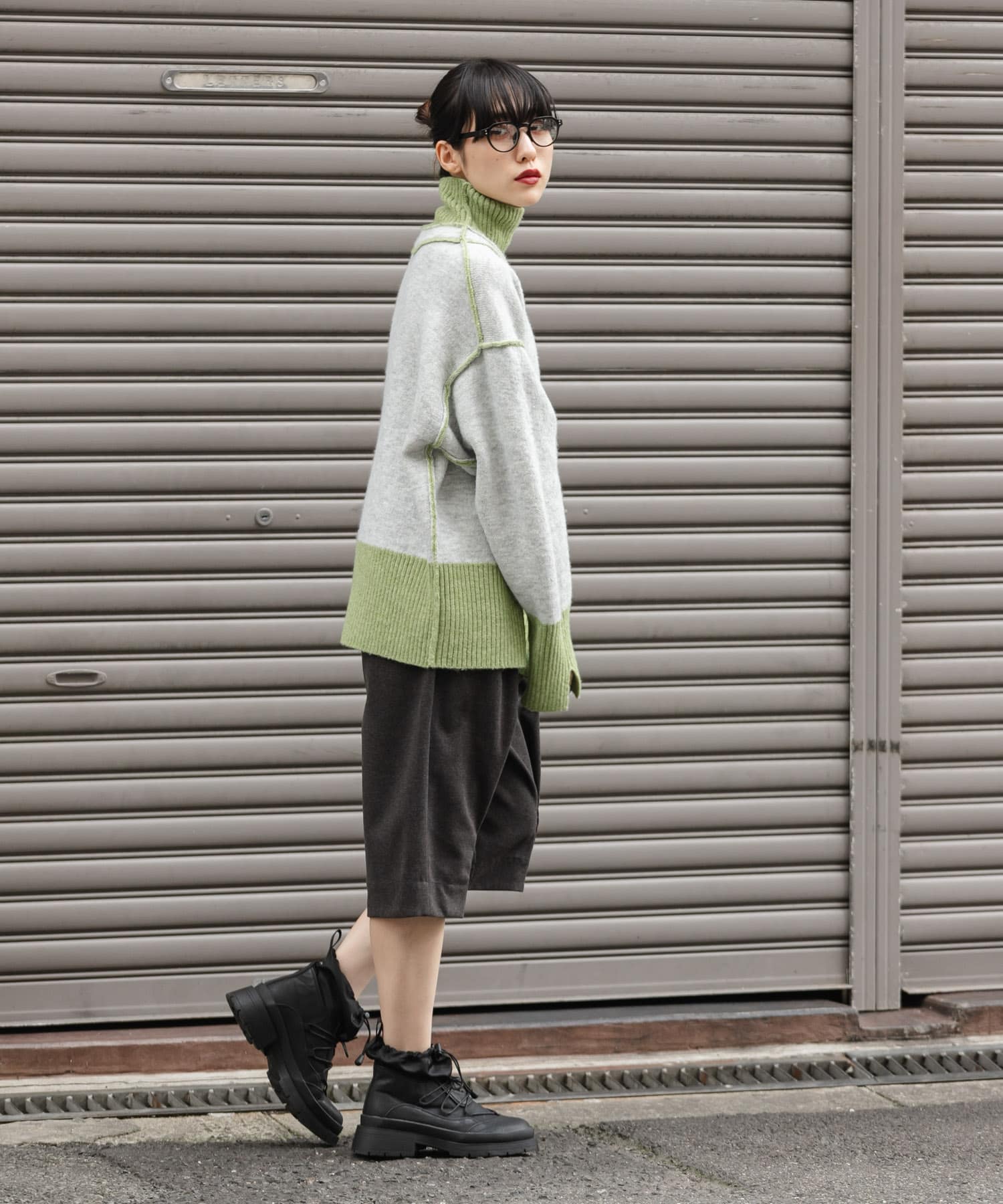 身長：160cm サイズ：one