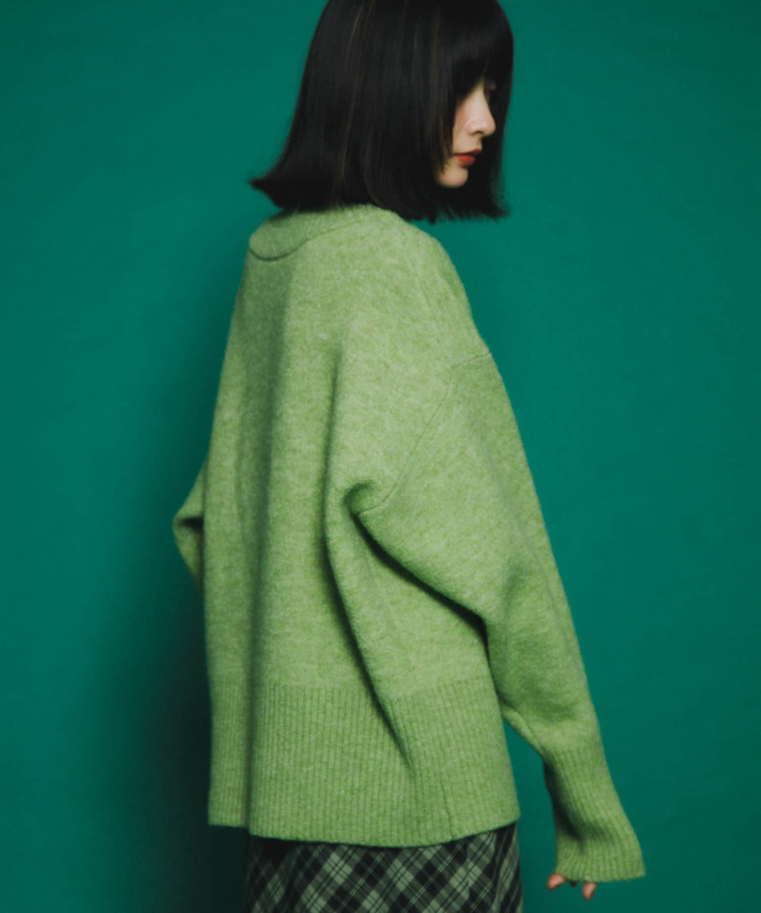 身長：159cm サイズ：one