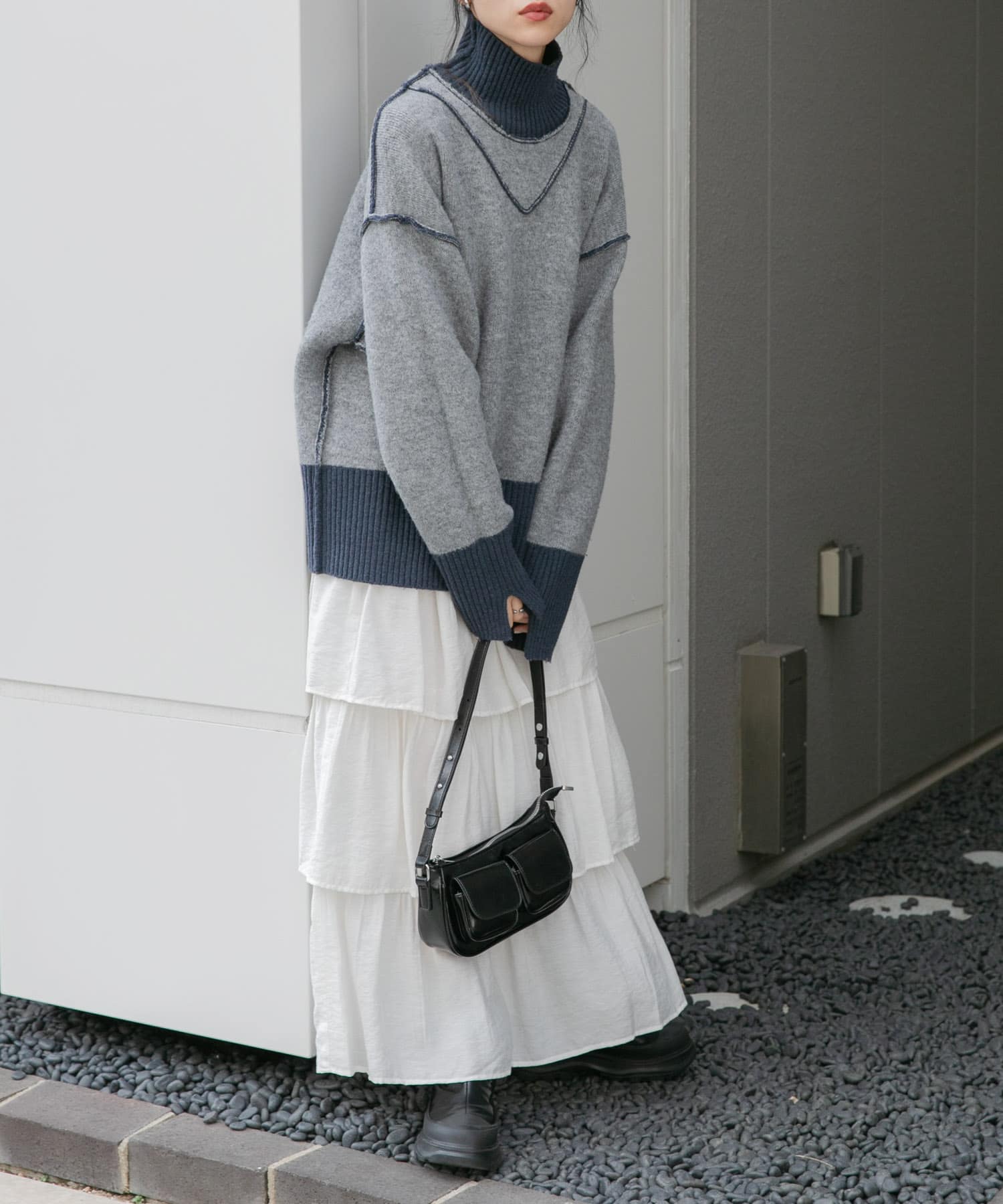 身長：160cm サイズ：one