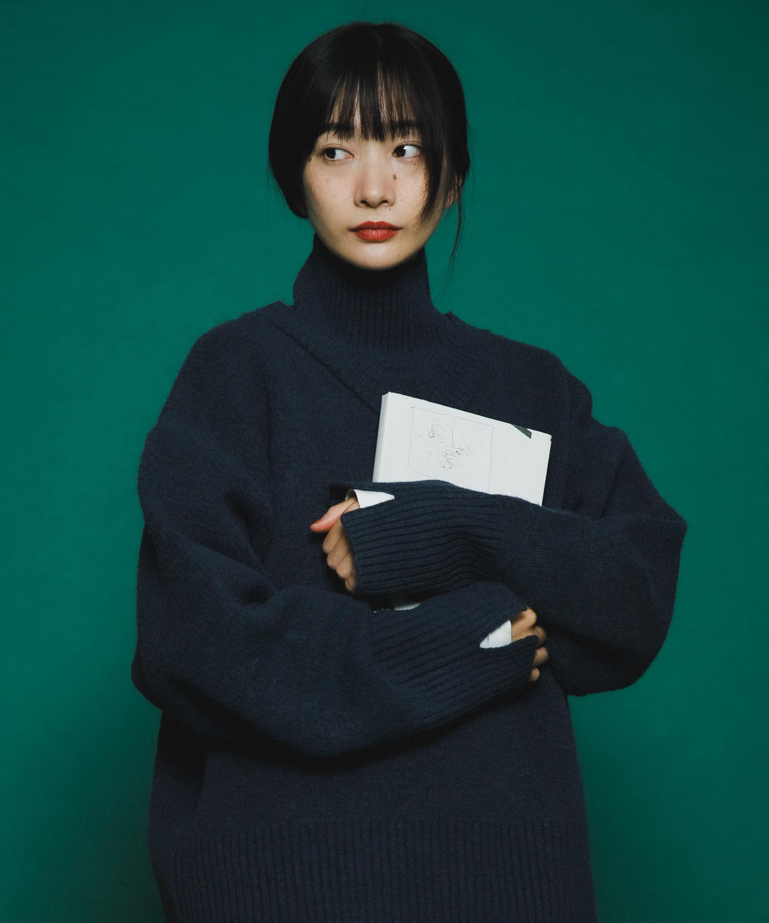 身長：159cm サイズ：one