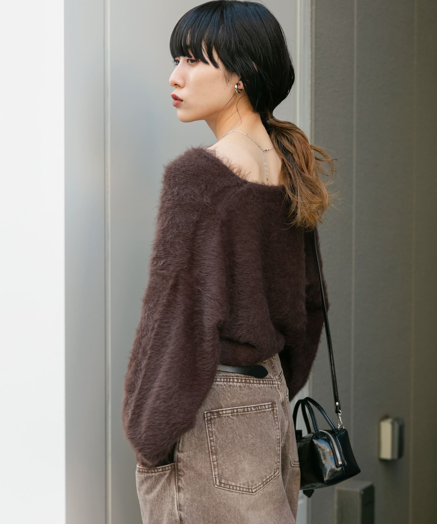 身長：160cm サイズ：one