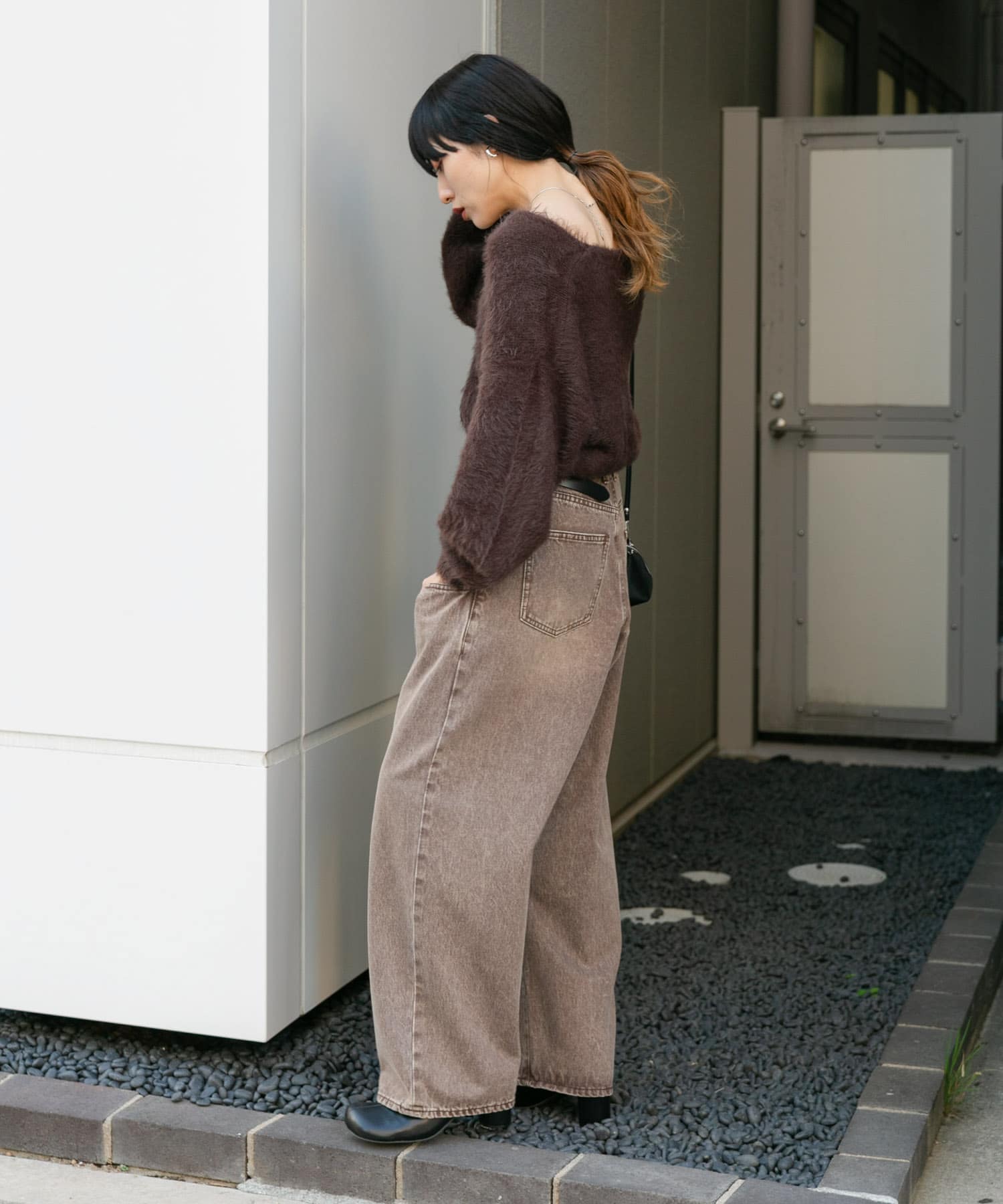 身長：160cm サイズ：one