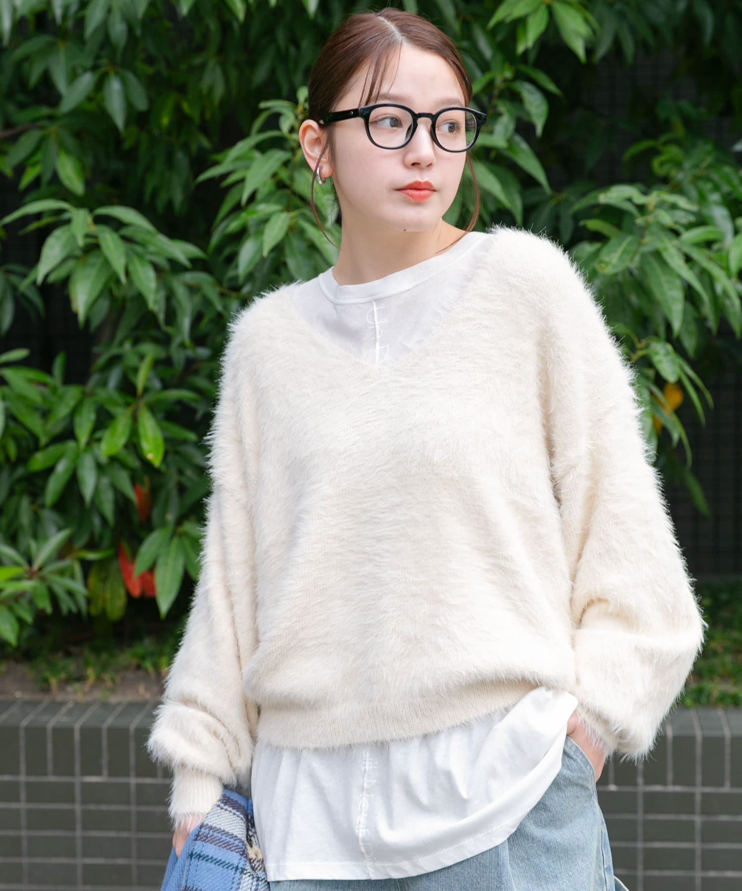 身長：160cm サイズ：one
