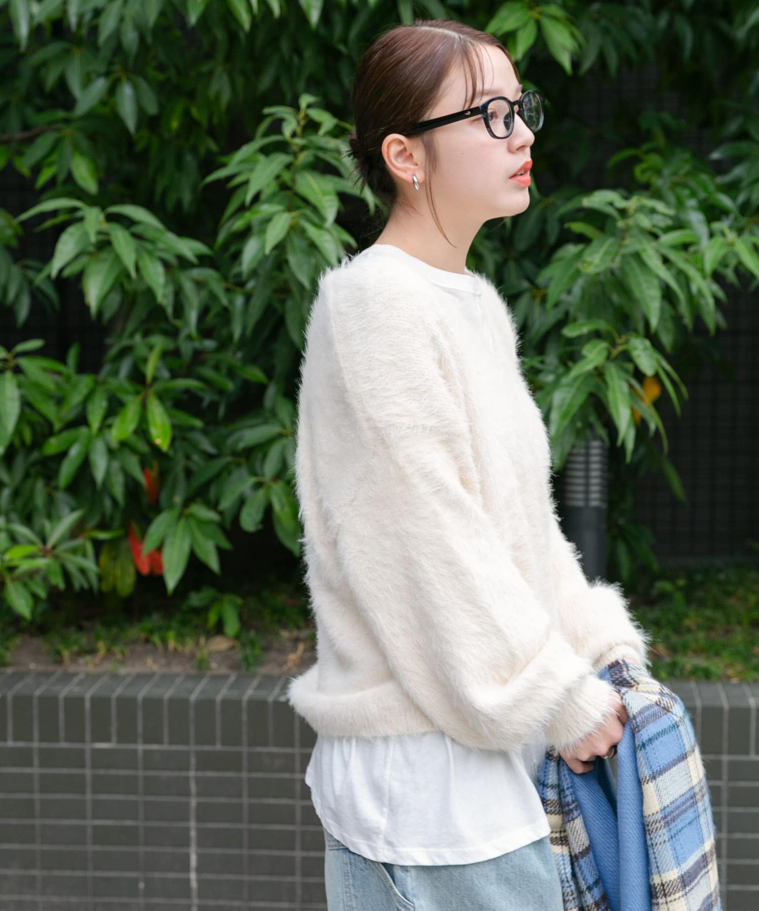 シャギーVネックニット(one PINK): トップス｜URBAN RESEARCH公式