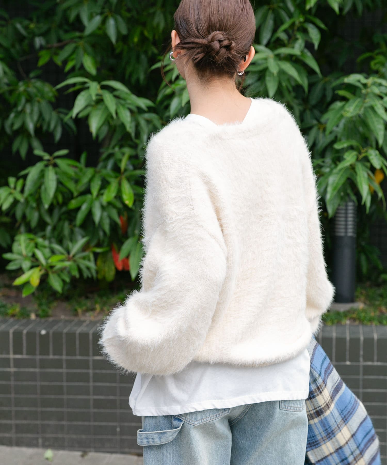 身長：160cm サイズ：one