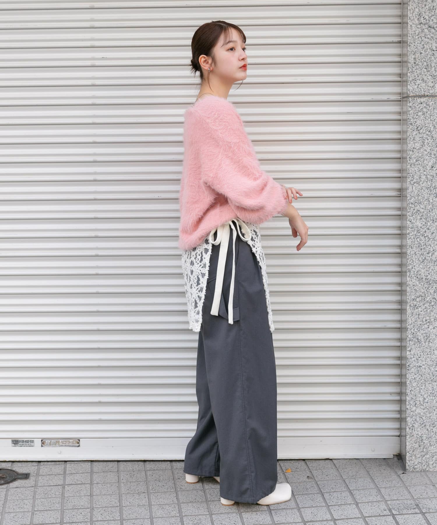 身長：160cm サイズ：one