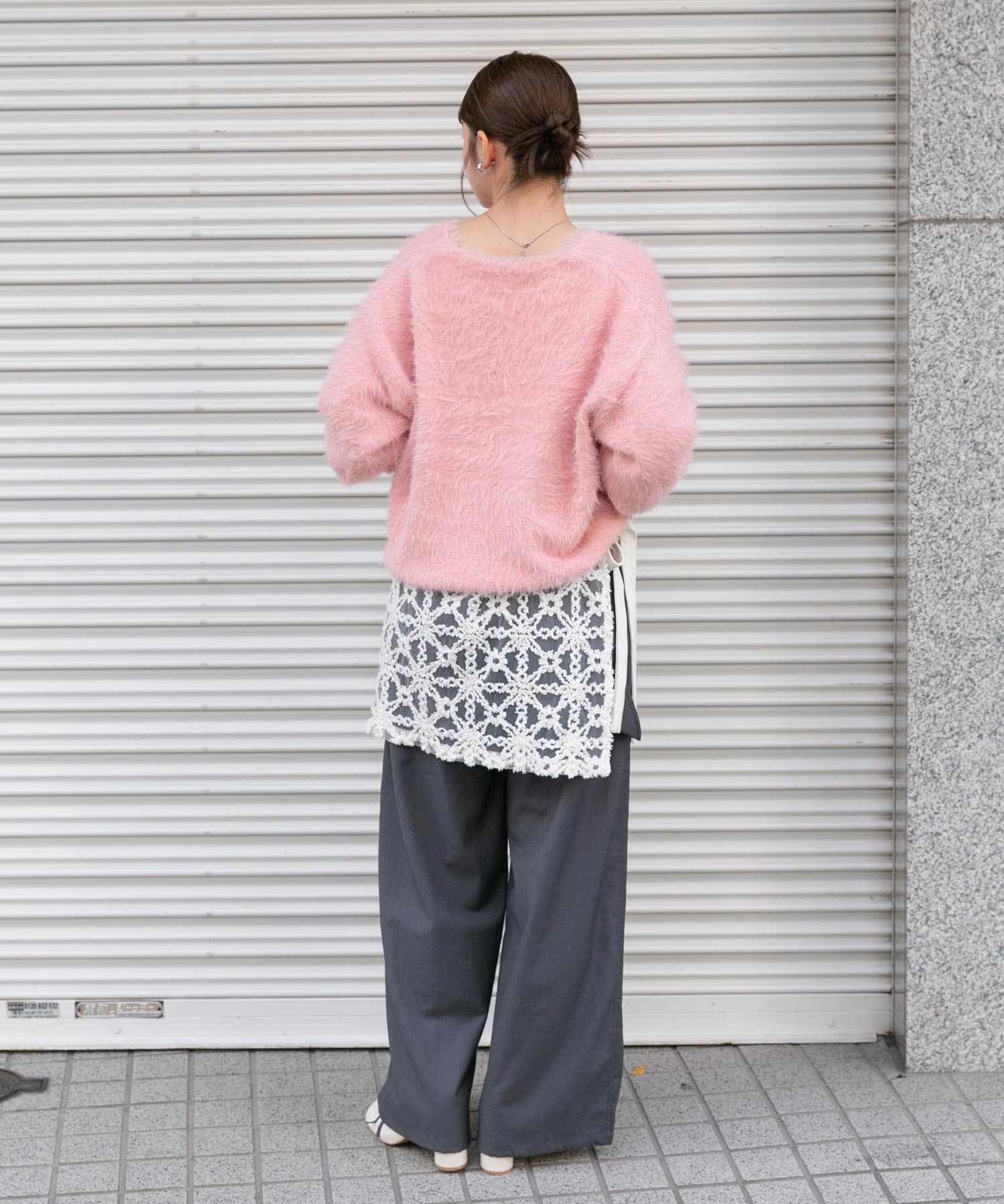 身長：160cm サイズ：one