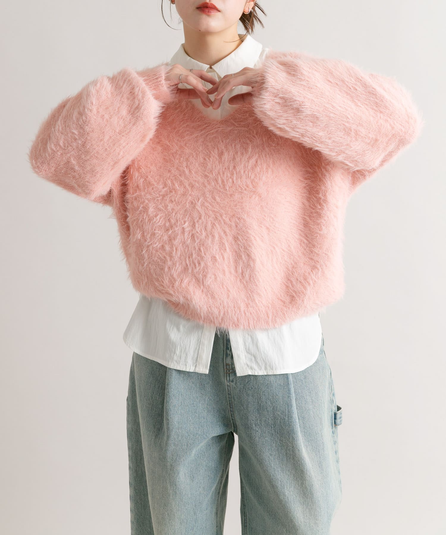 身長：160cm サイズ：one