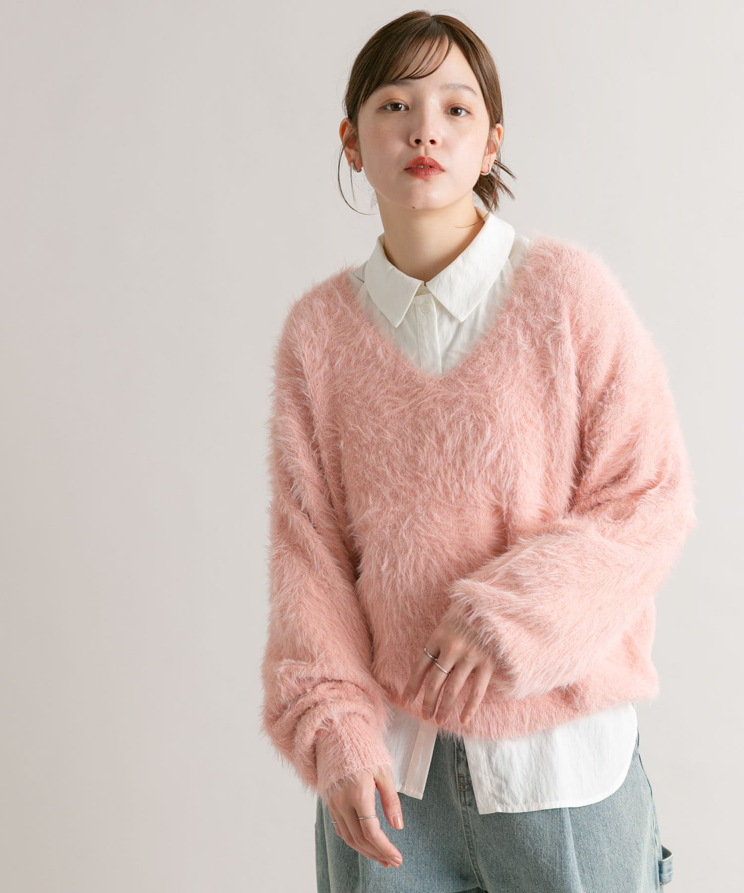 身長：160cm サイズ：one