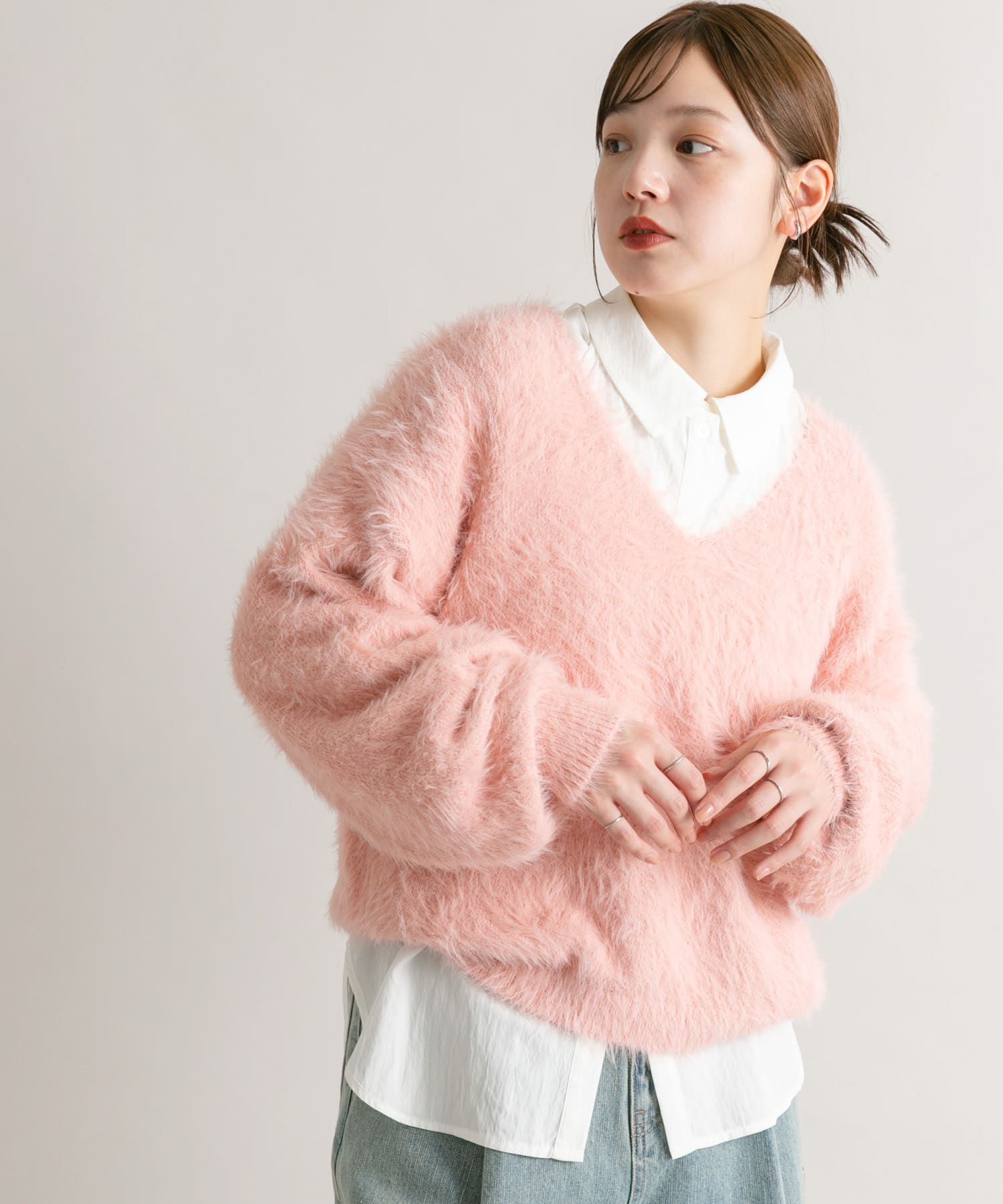 身長：160cm サイズ：one