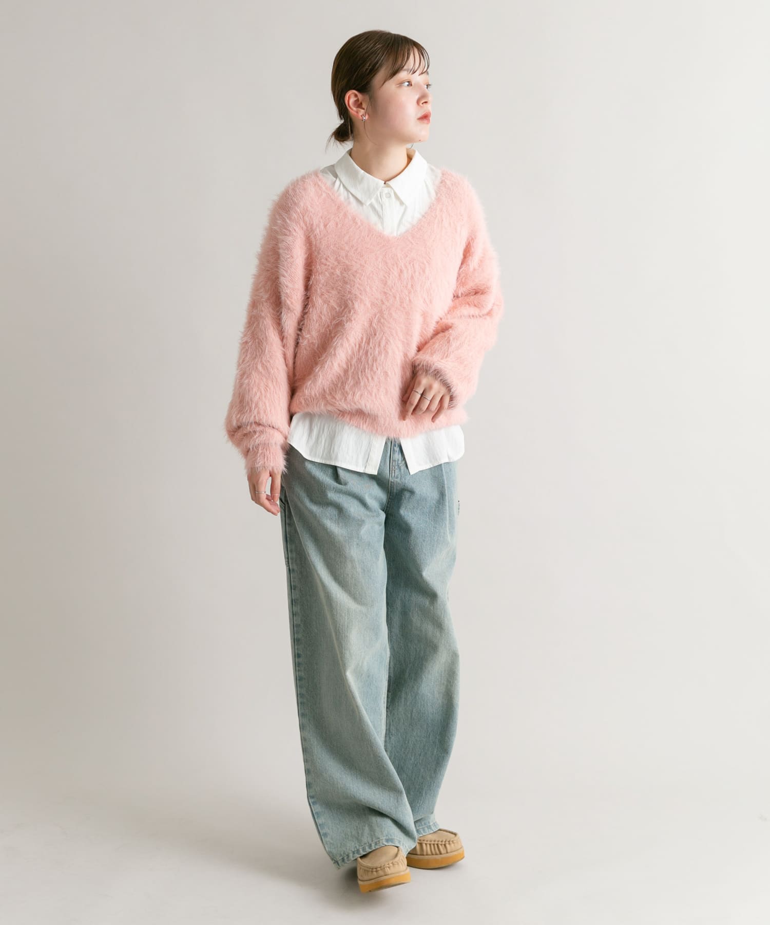身長：160cm サイズ：one