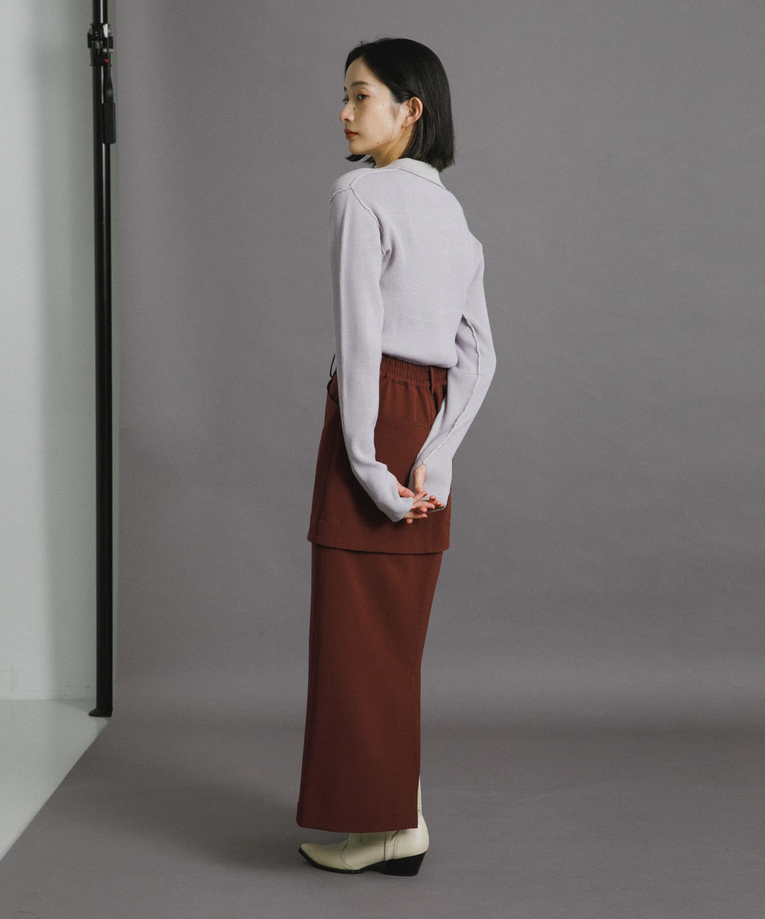 身長：159cm サイズ：one