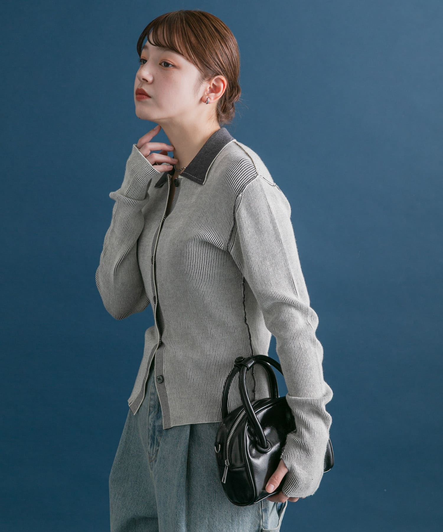 身長：160cm サイズ：one