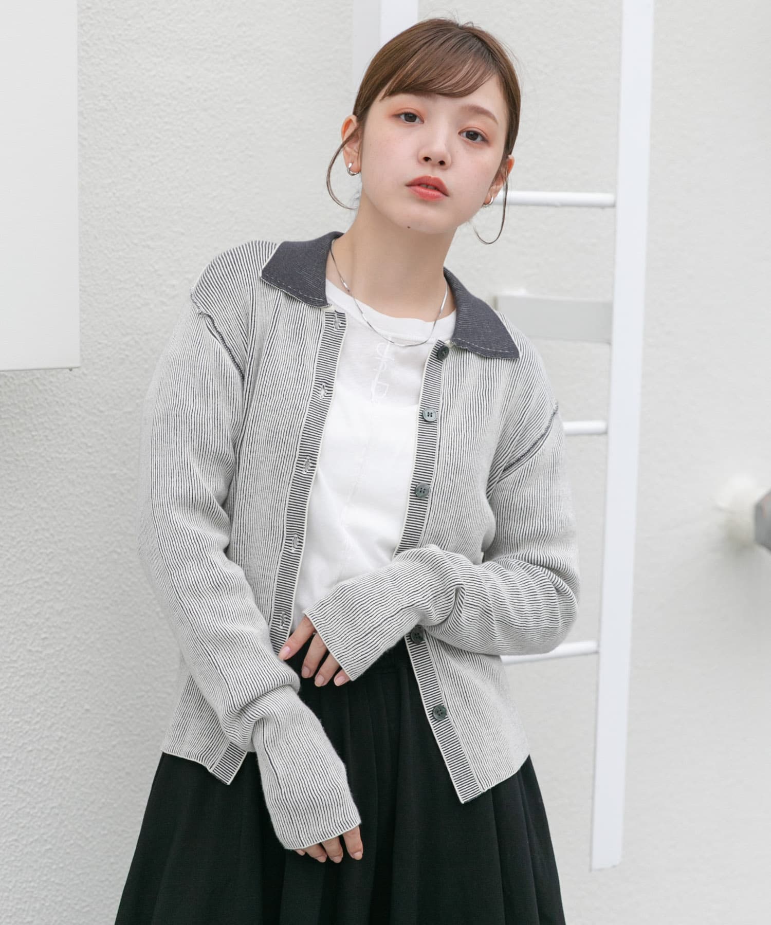 身長：160cm サイズ：one