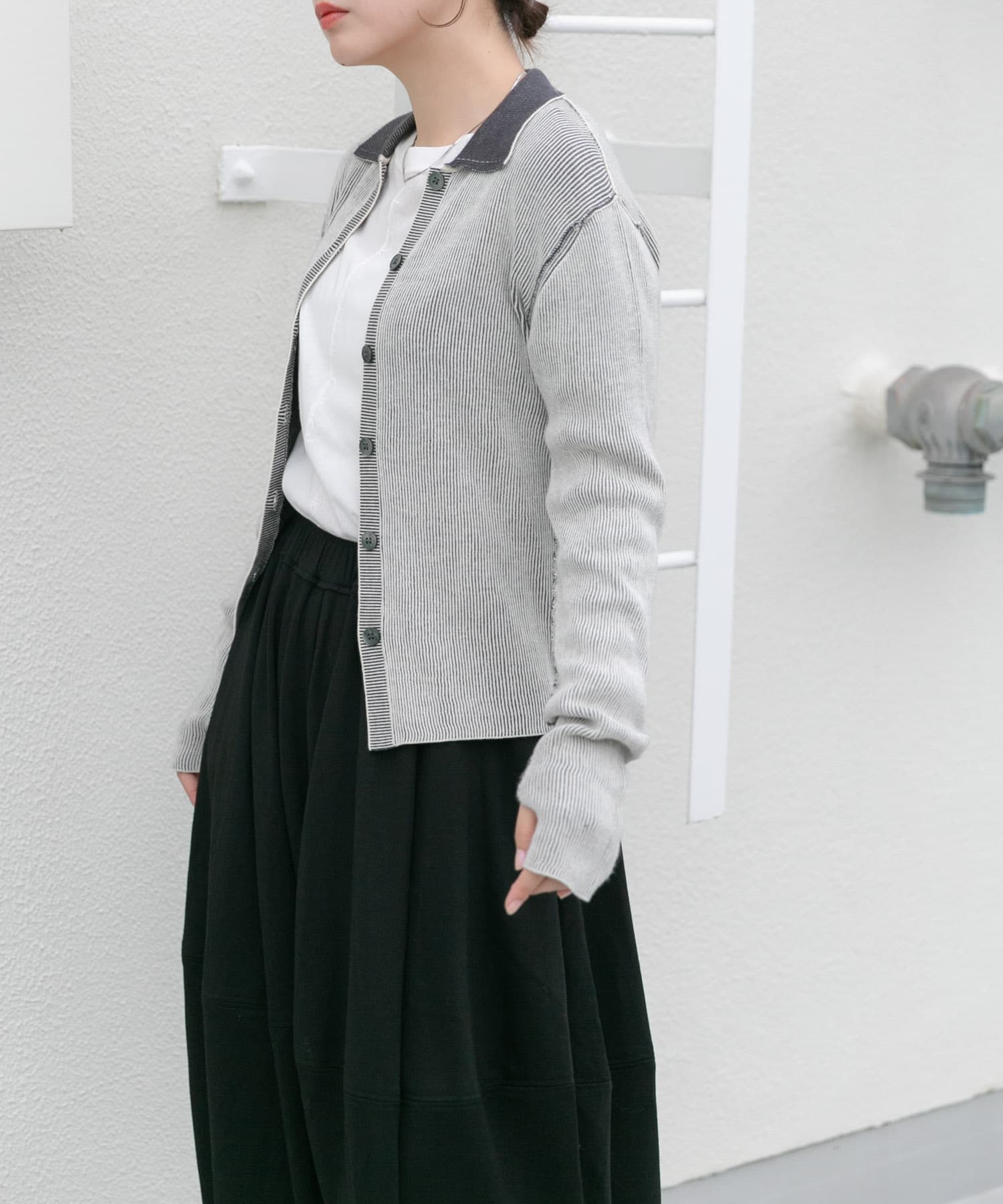 身長：160cm サイズ：one