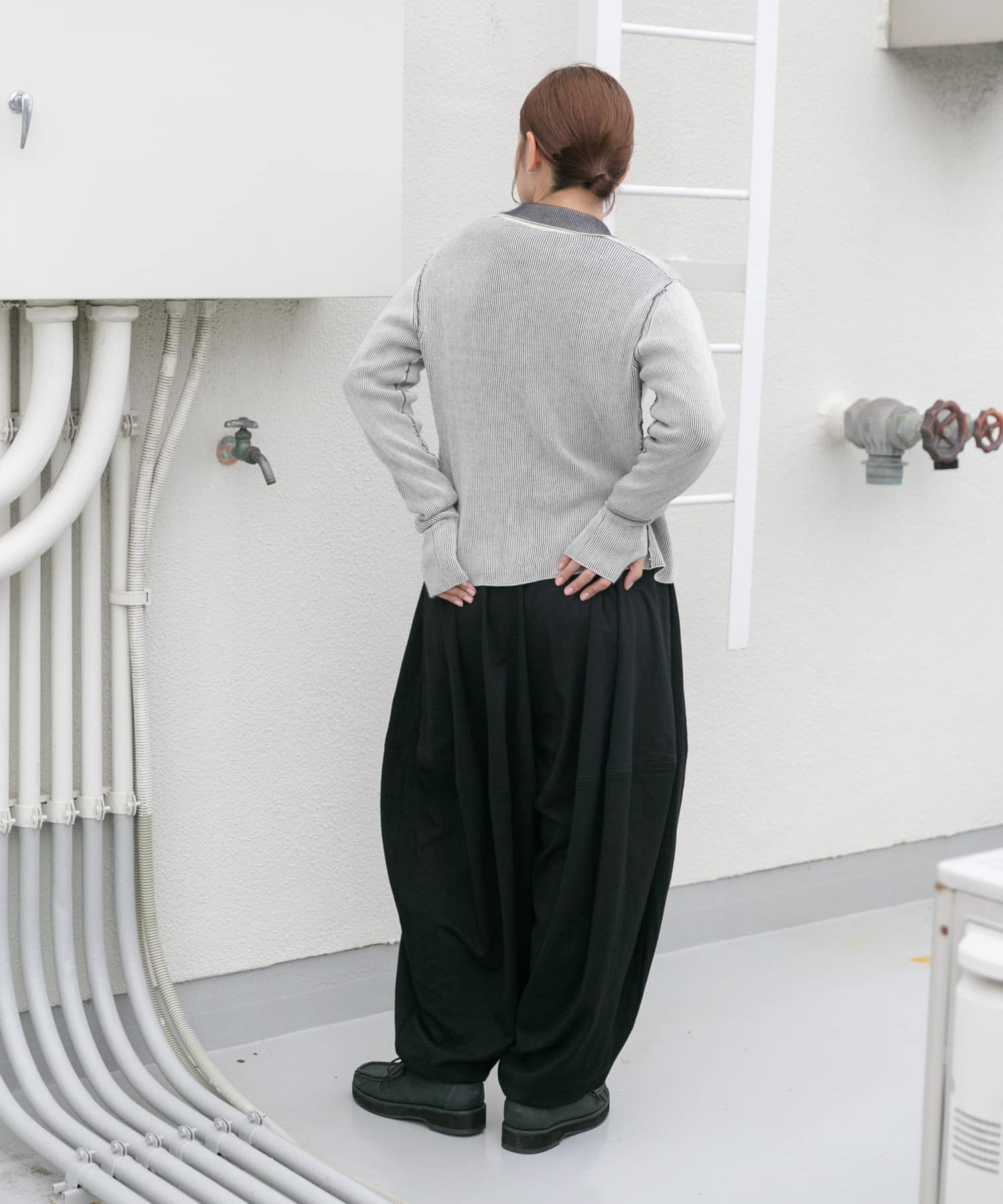 身長：160cm サイズ：one