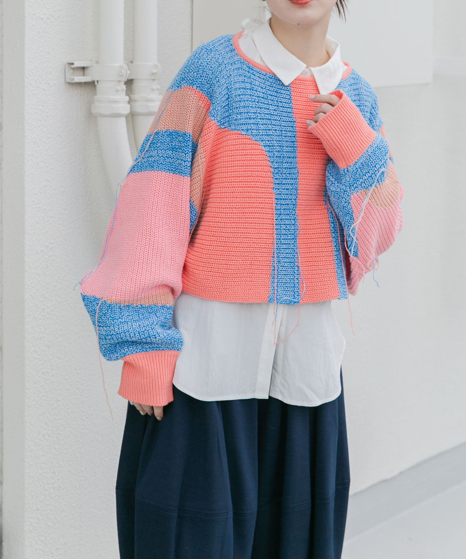 身長：160cm サイズ：one