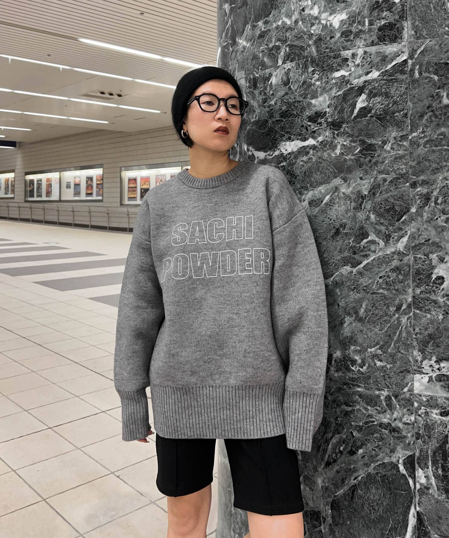 身長：156cm サイズ：one