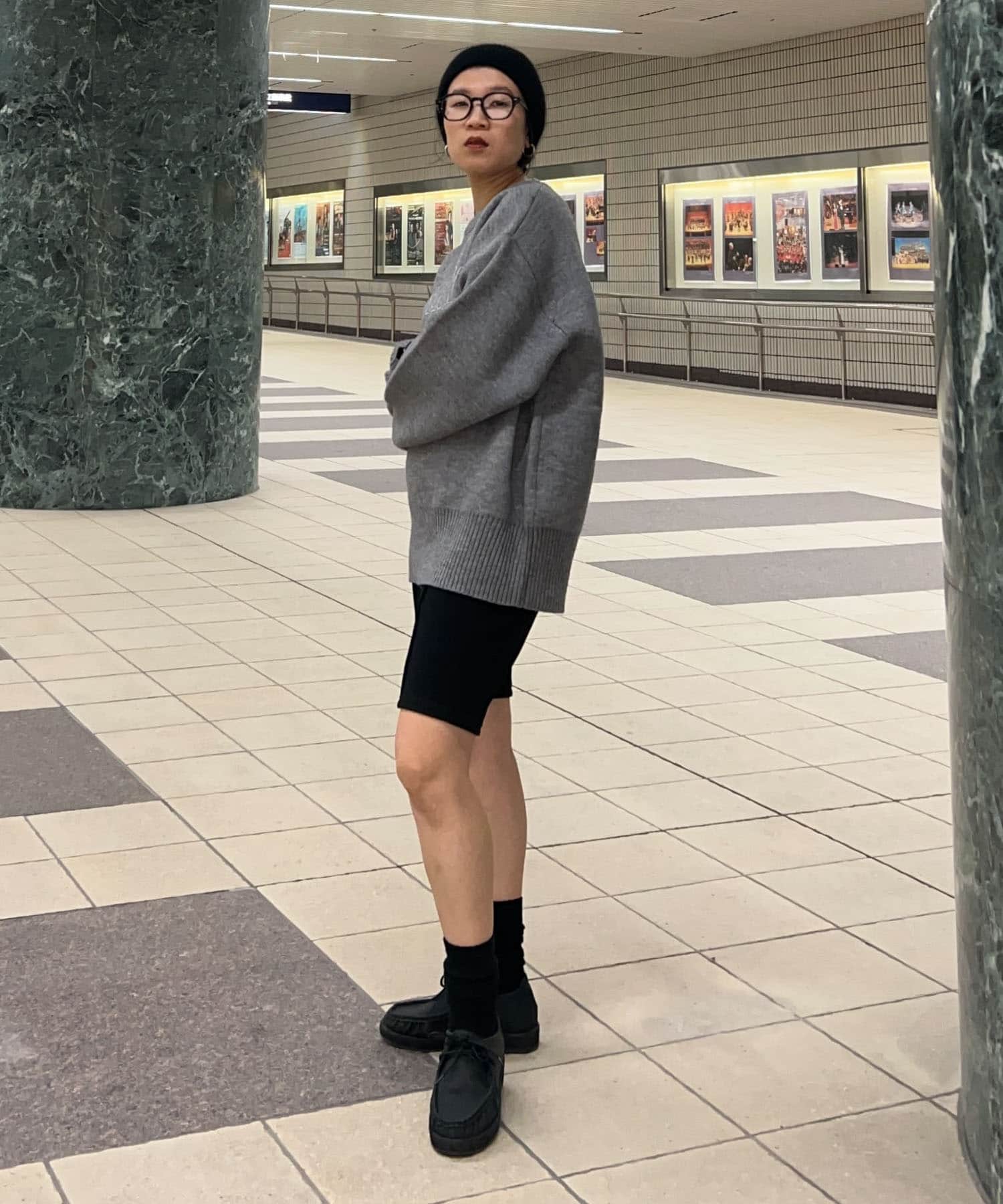 身長：156cm サイズ：one