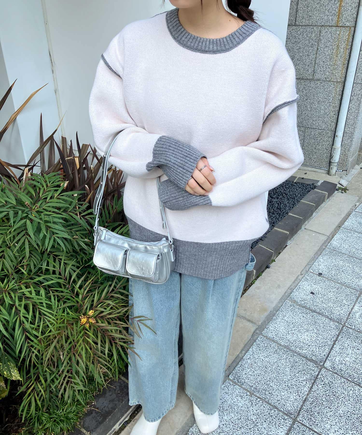 身長：163cm サイズ：one
