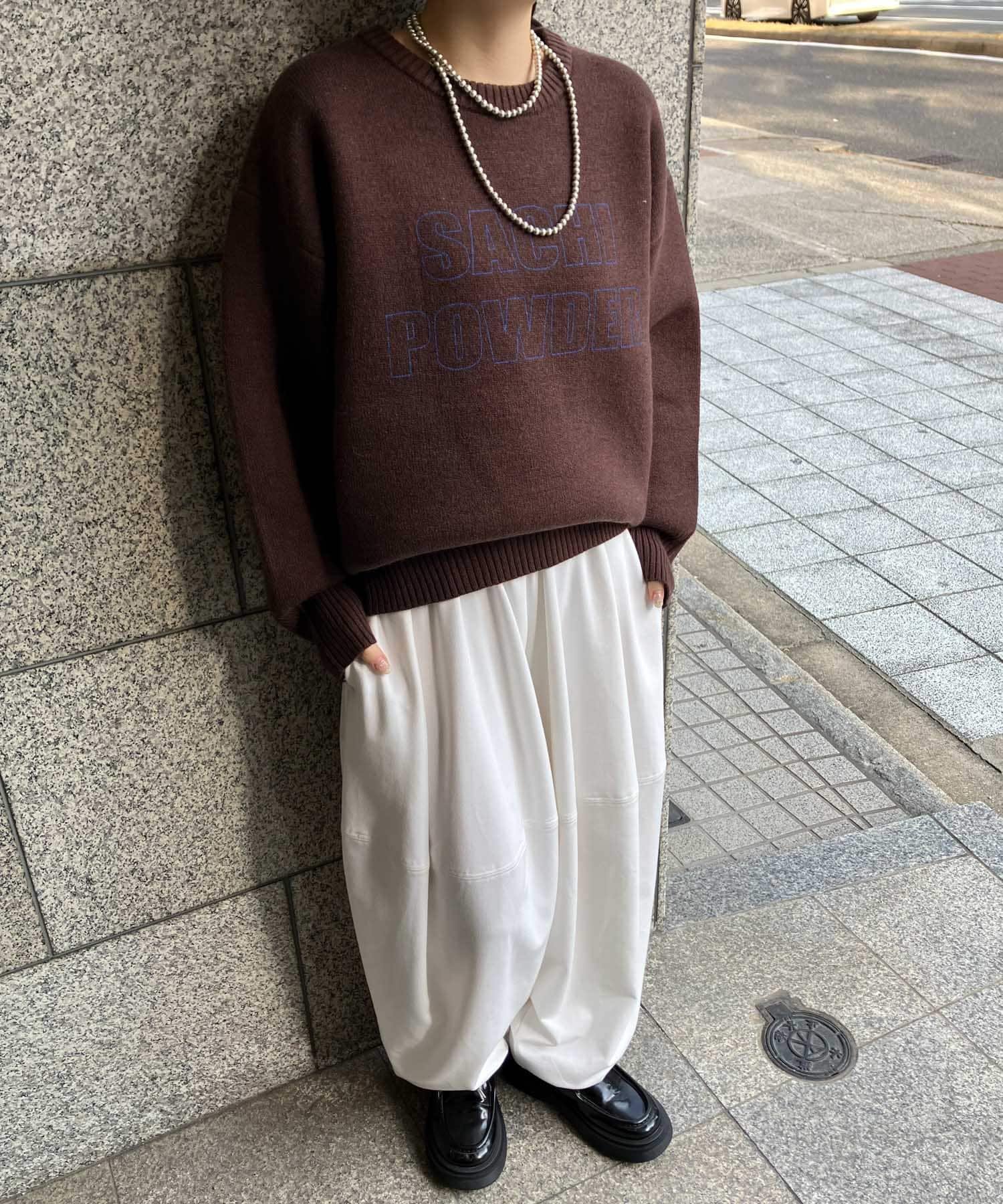 身長：163cm サイズ：one