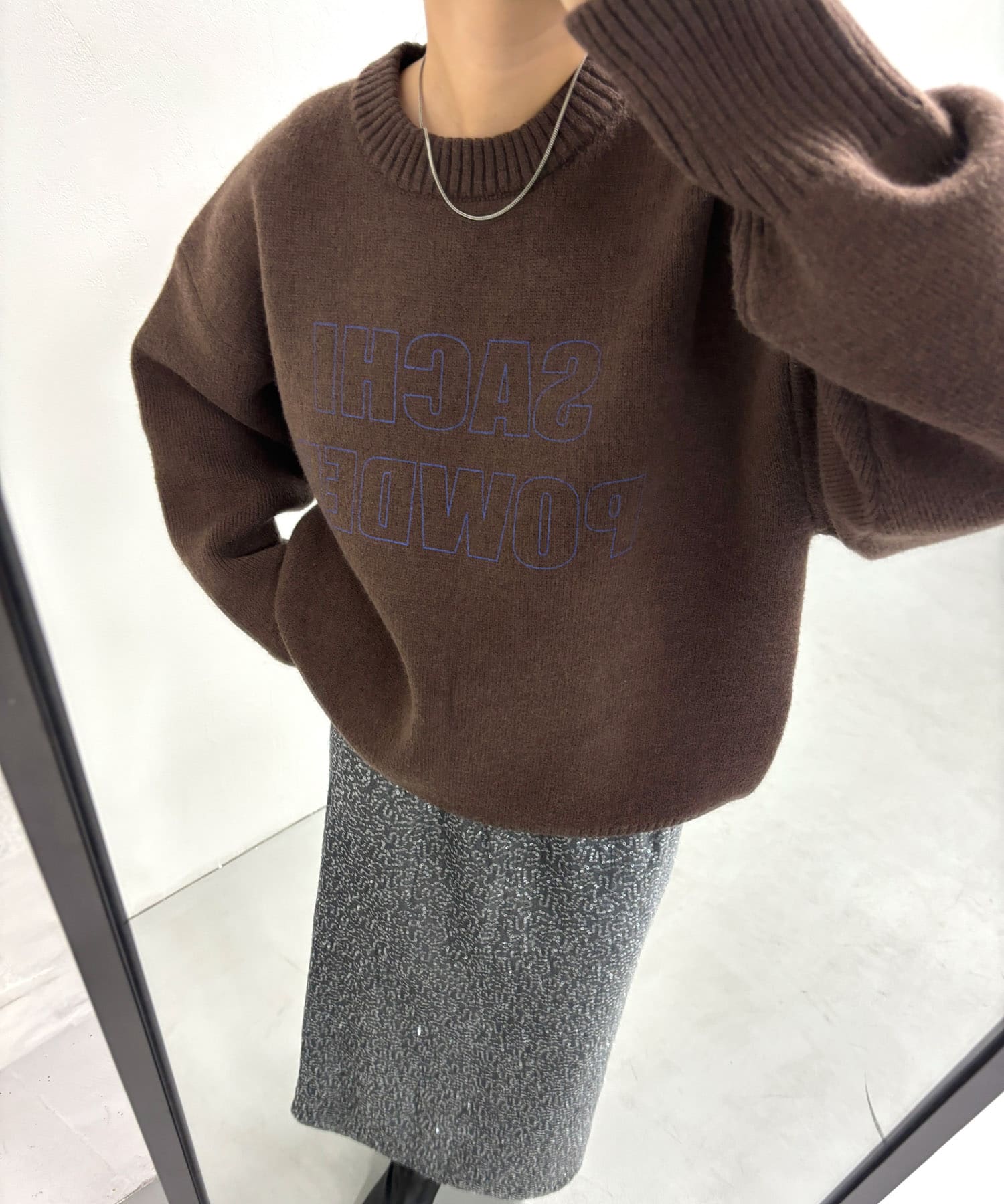 身長：158cm サイズ：one