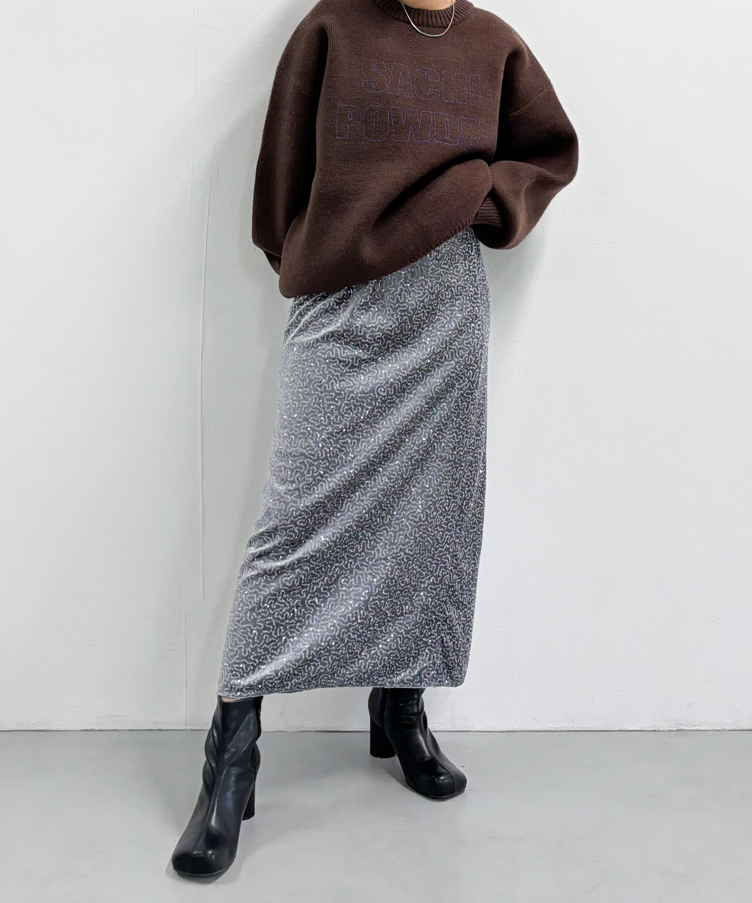 身長：158cm サイズ：one