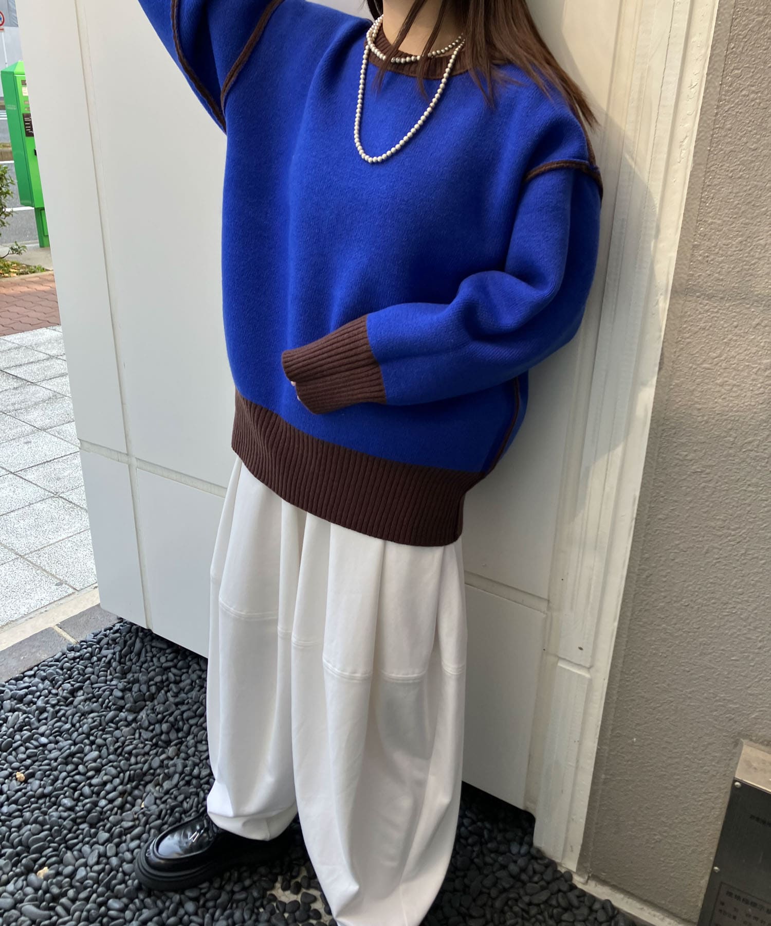 身長：163cm サイズ：one