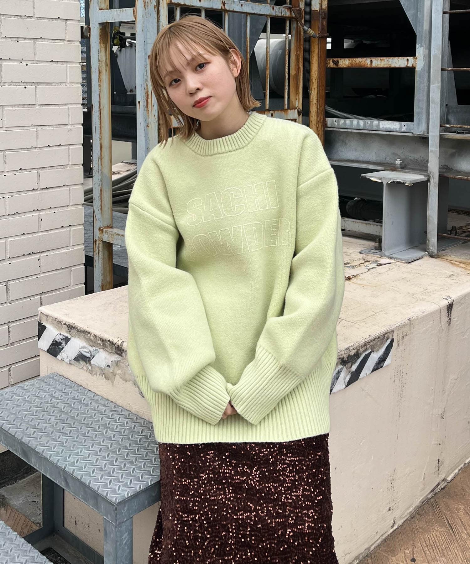 身長：153cm サイズ：one