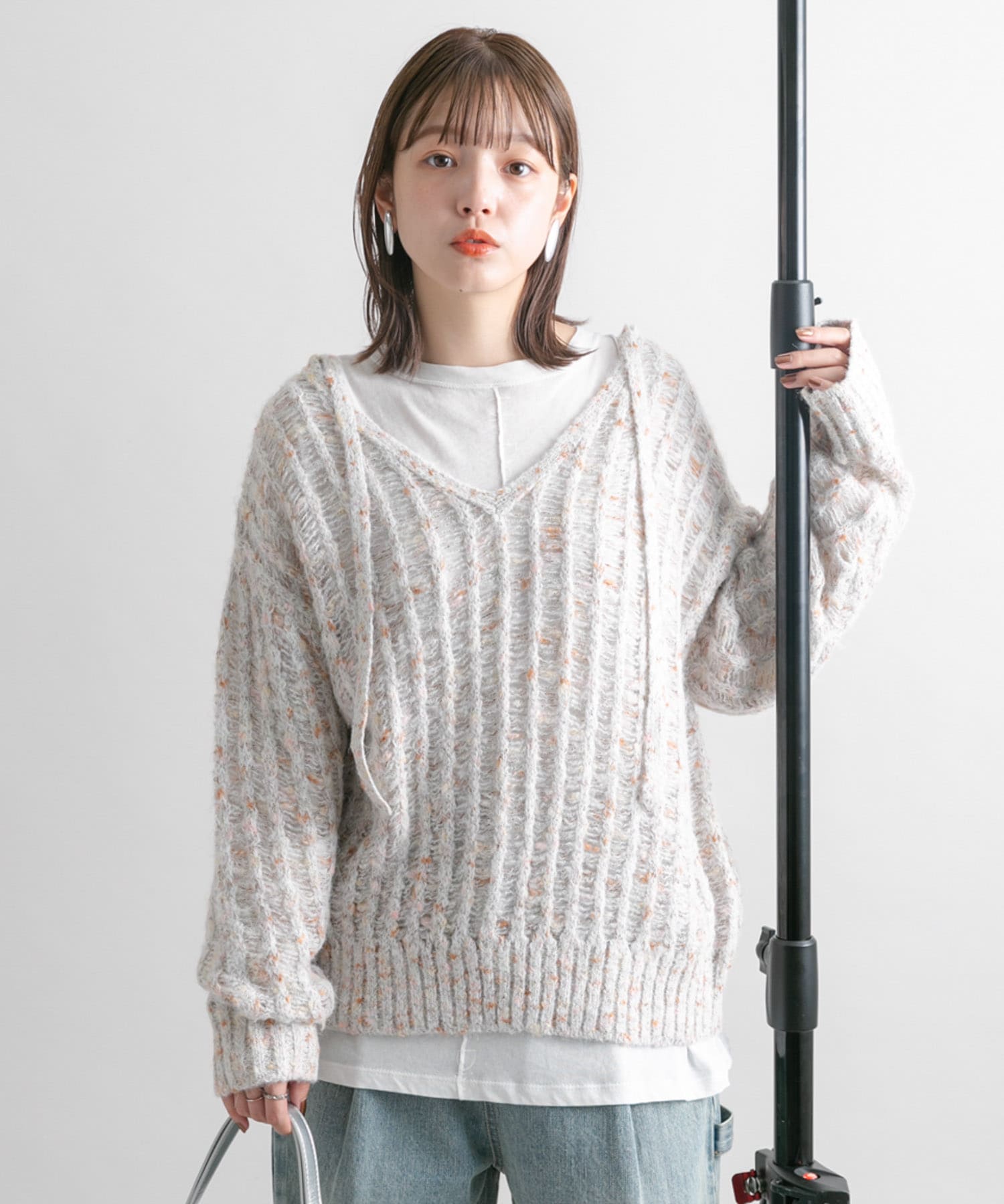身長：160cm サイズ：one