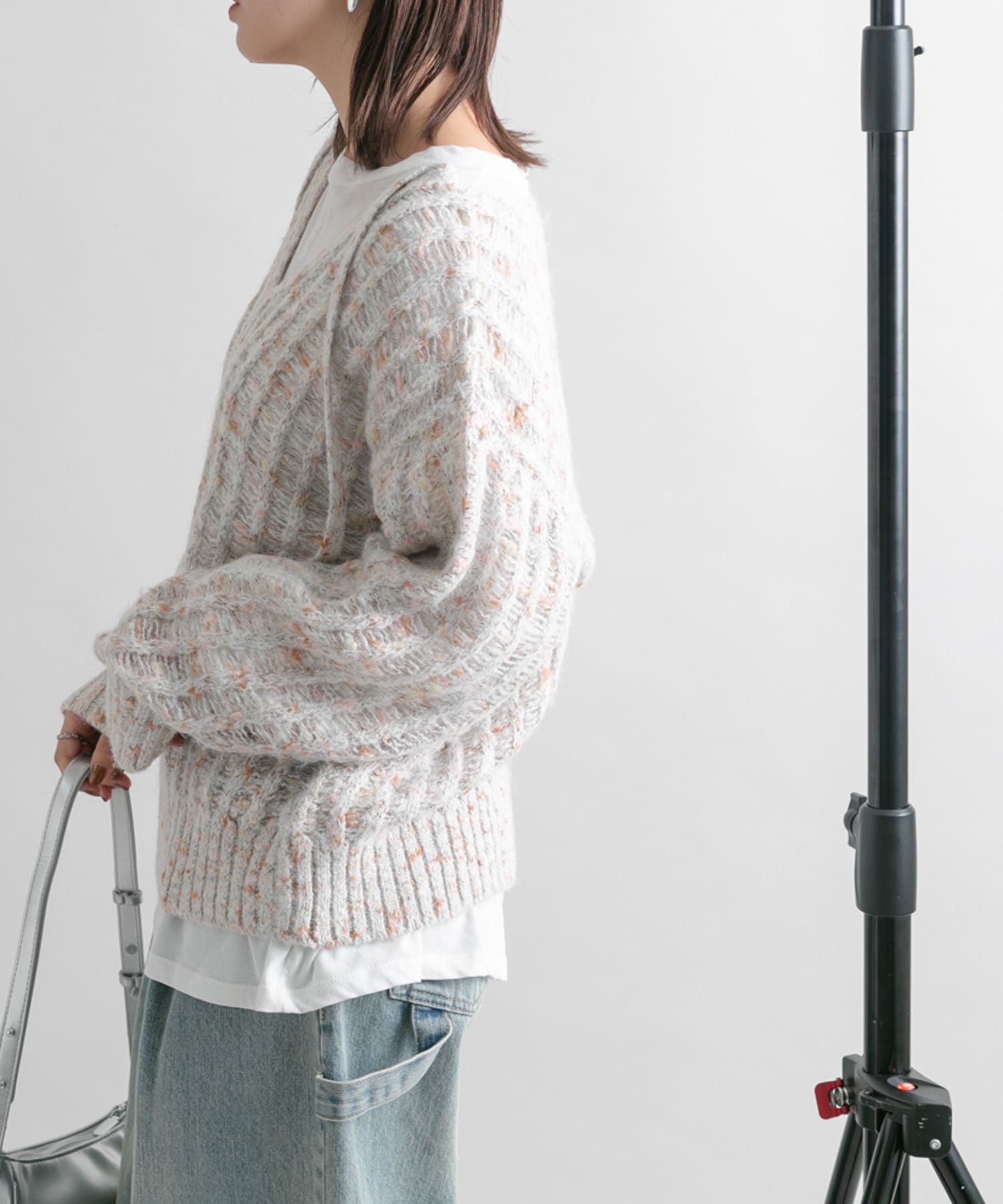 身長：160cm サイズ：one