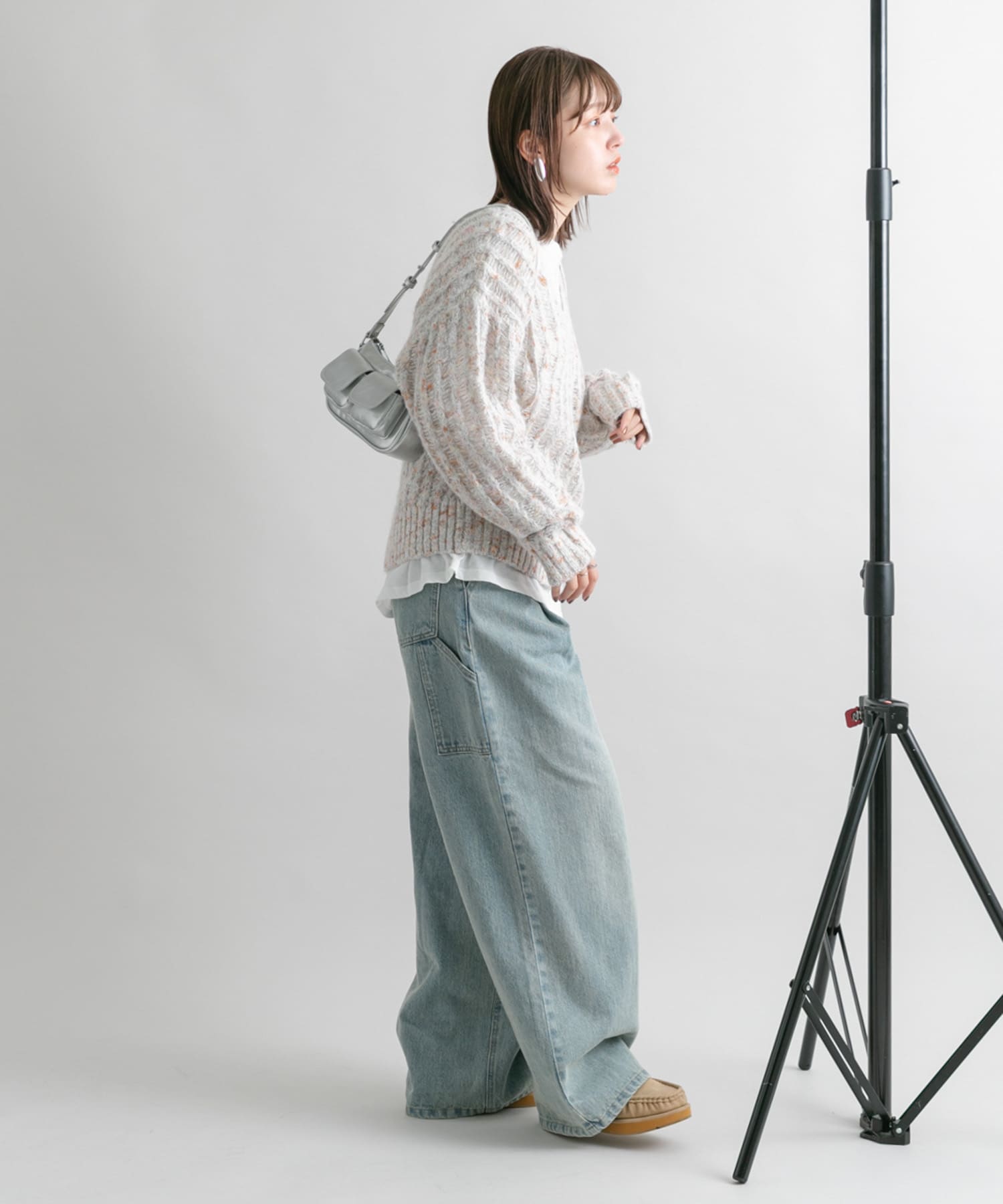 身長：160cm サイズ：one