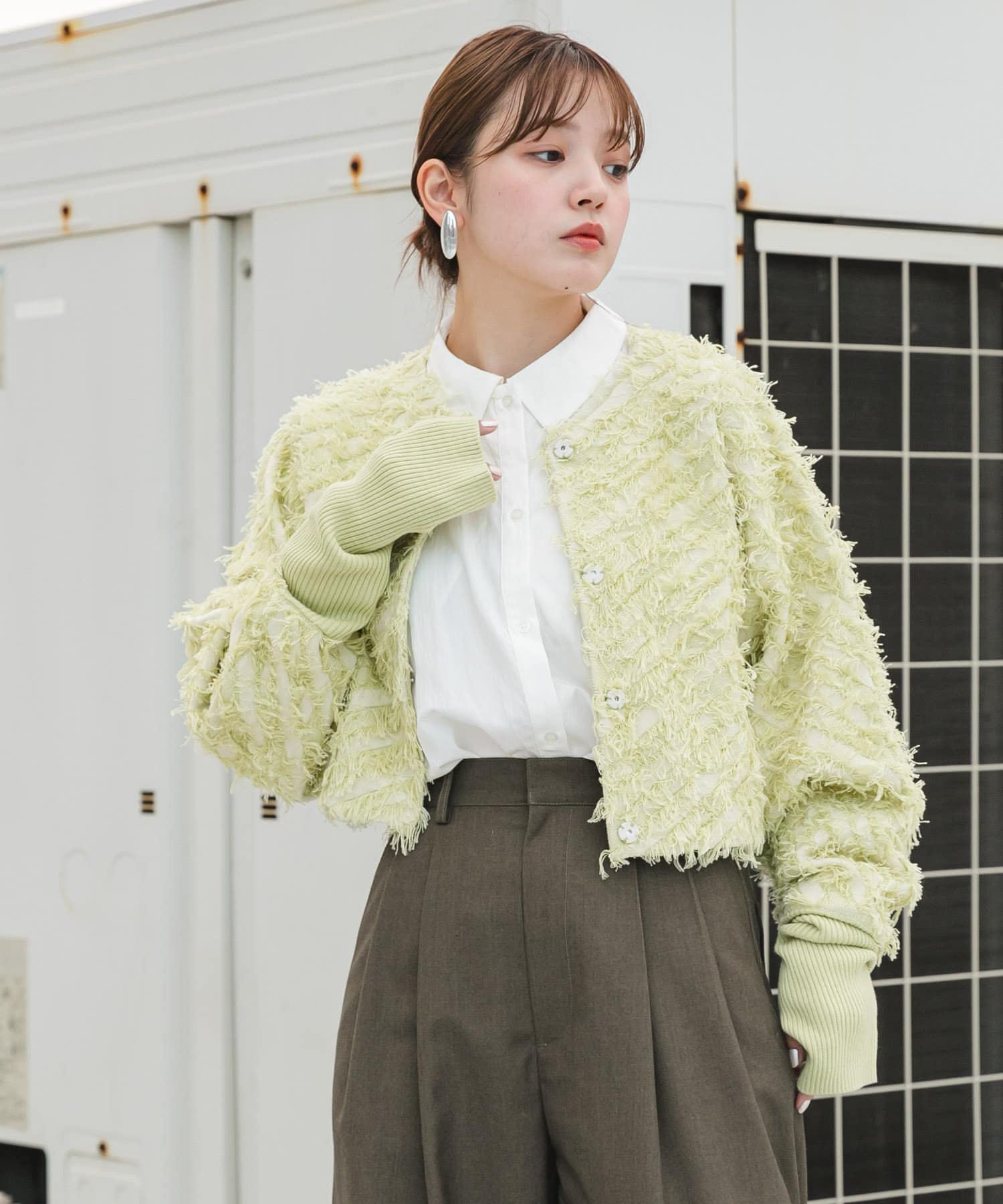 身長：160cm サイズ：one